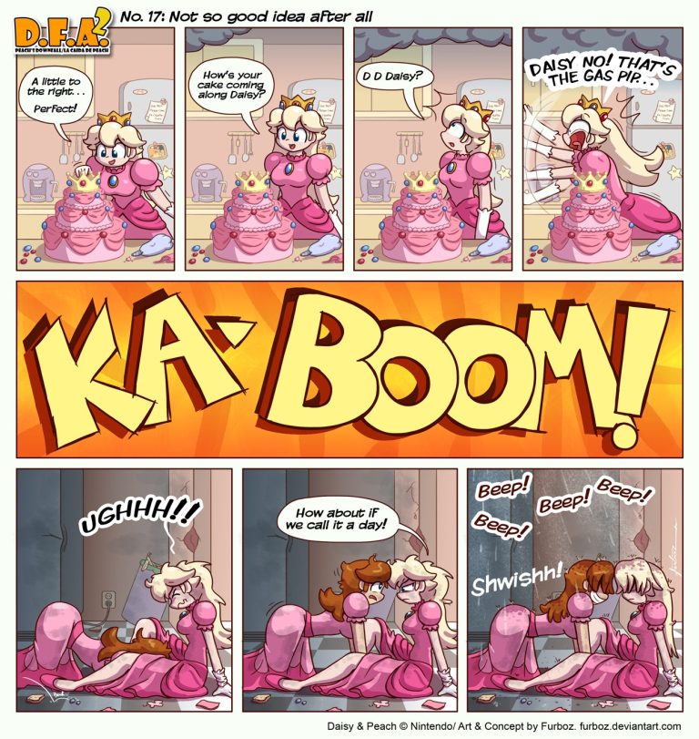 Daisy Falls Apart porn comic picture 33