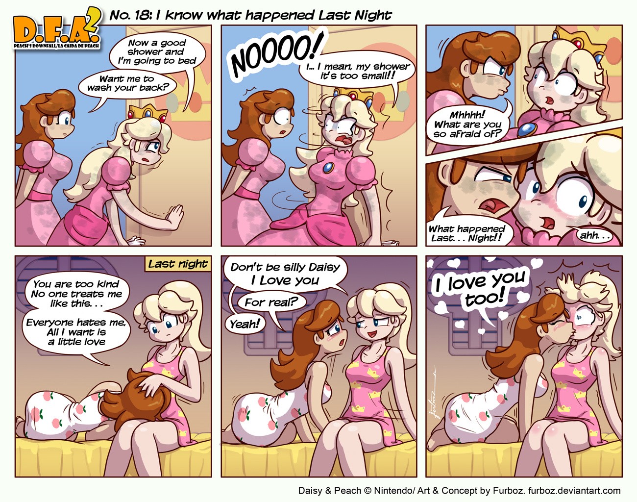 Daisy Falls Apart porn comic picture 34