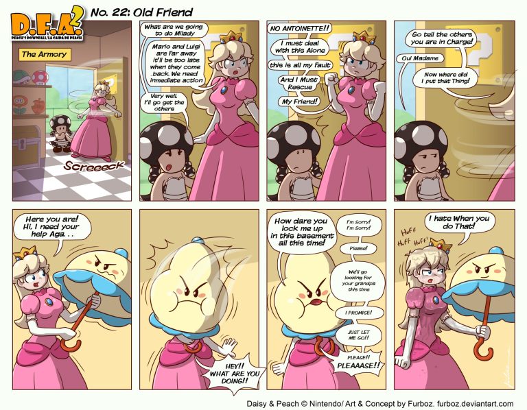 Daisy Falls Apart porn comic picture 38