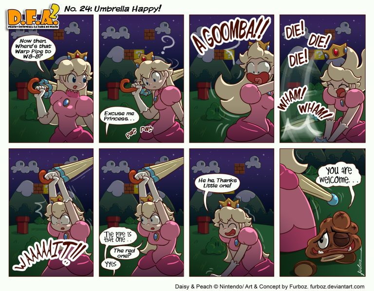 Daisy Falls Apart porn comic picture 40