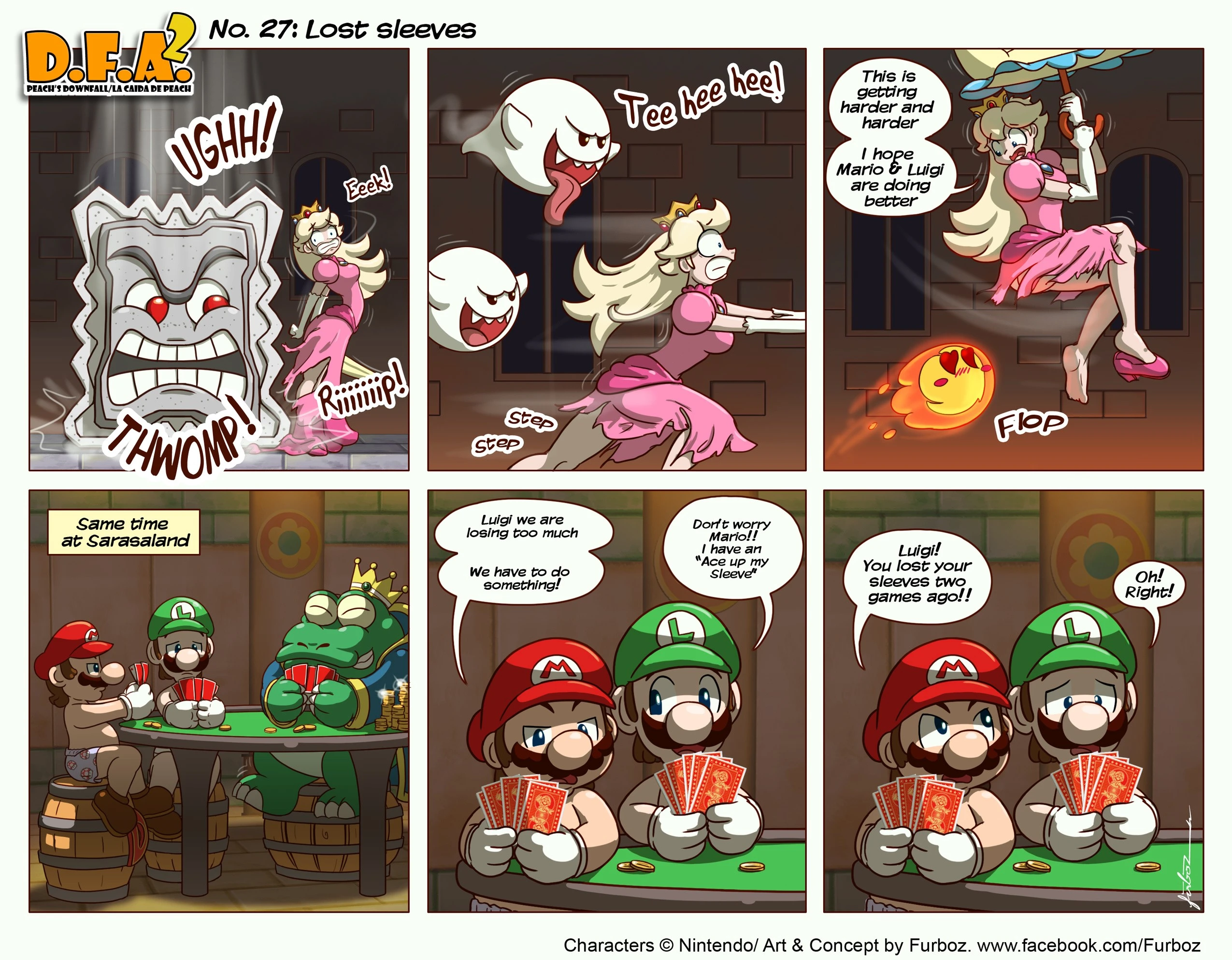 Daisy Falls Apart porn comic picture 43