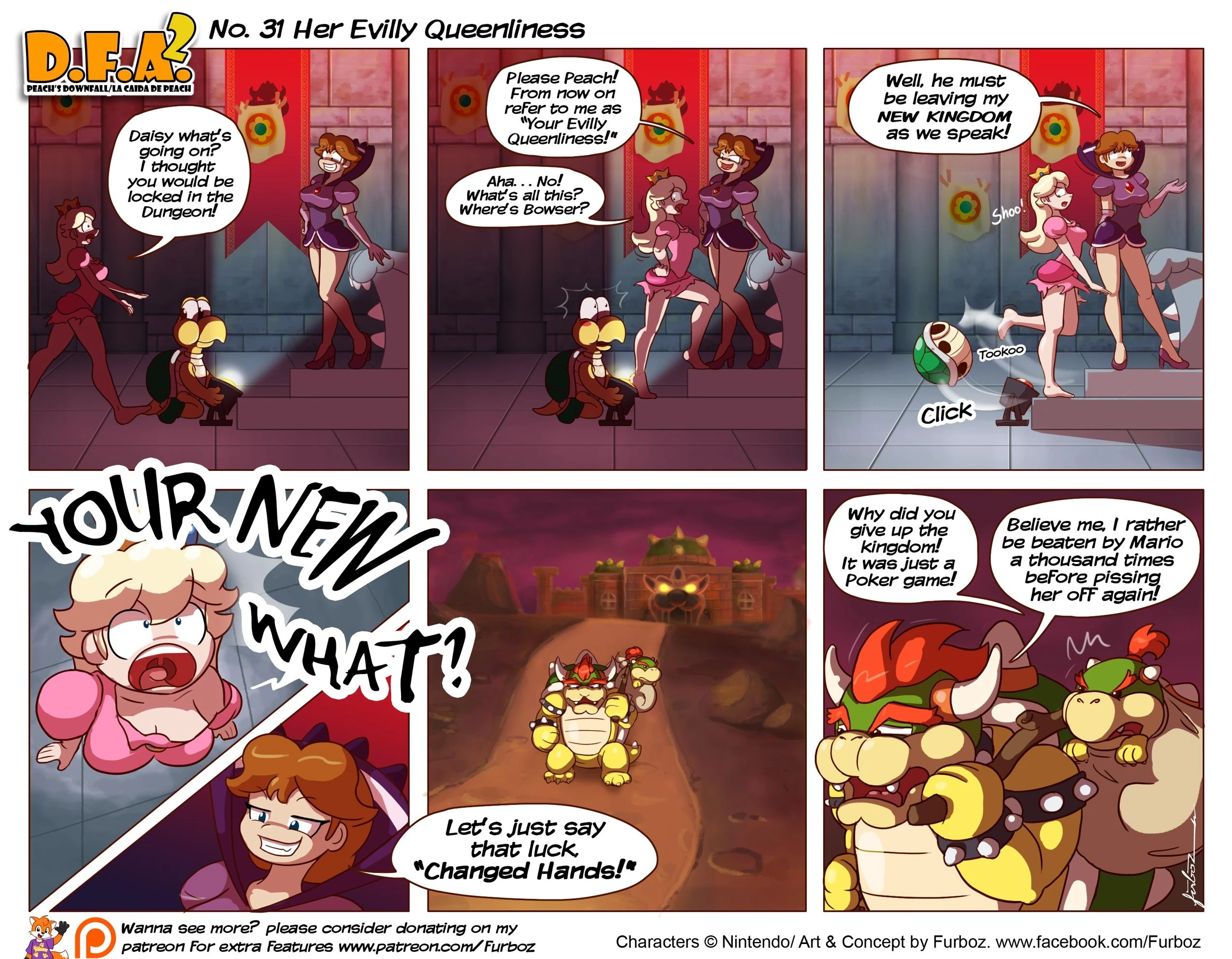 Daisy Falls Apart porn comic picture 47