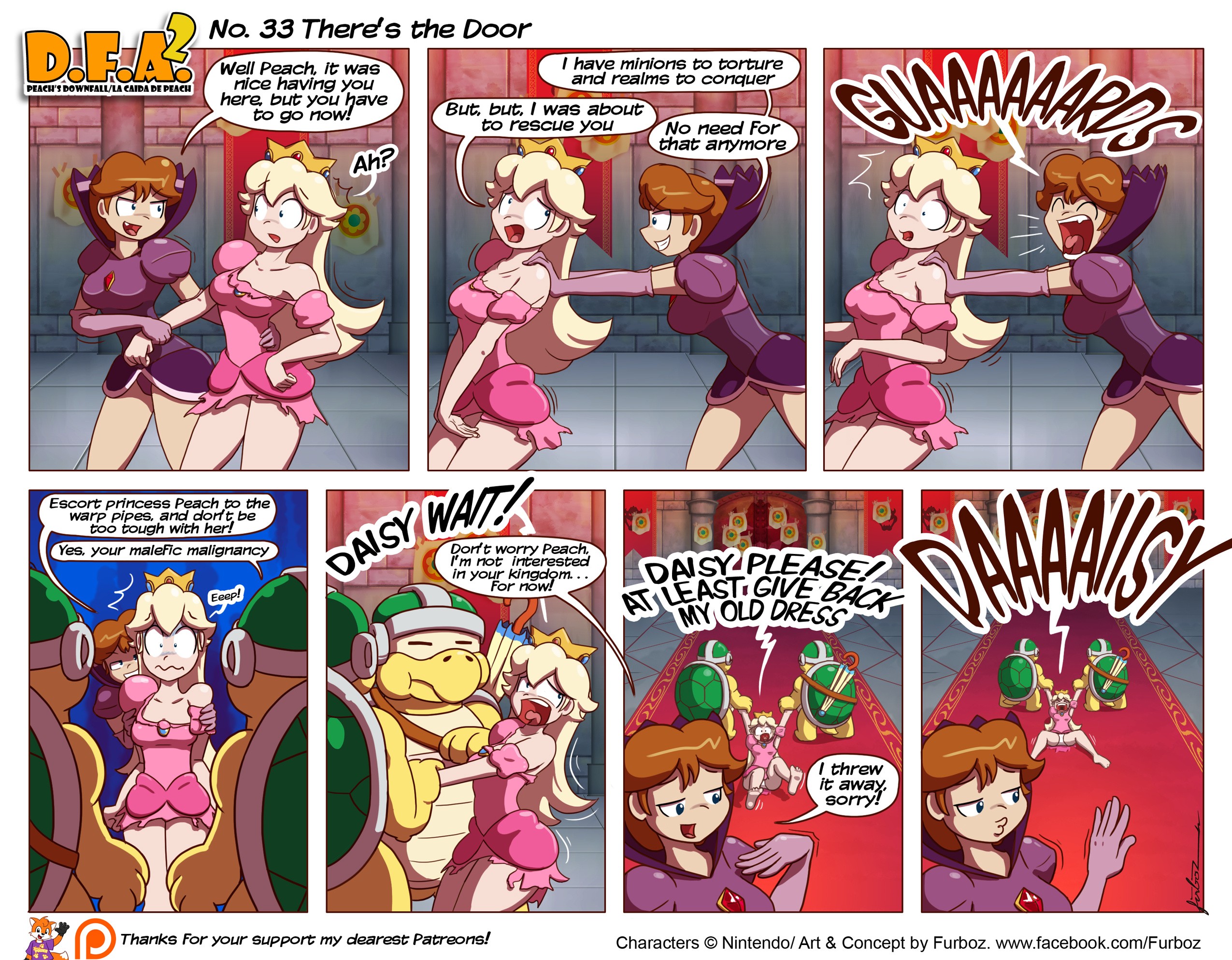 Daisy Falls Apart porn comic picture 49