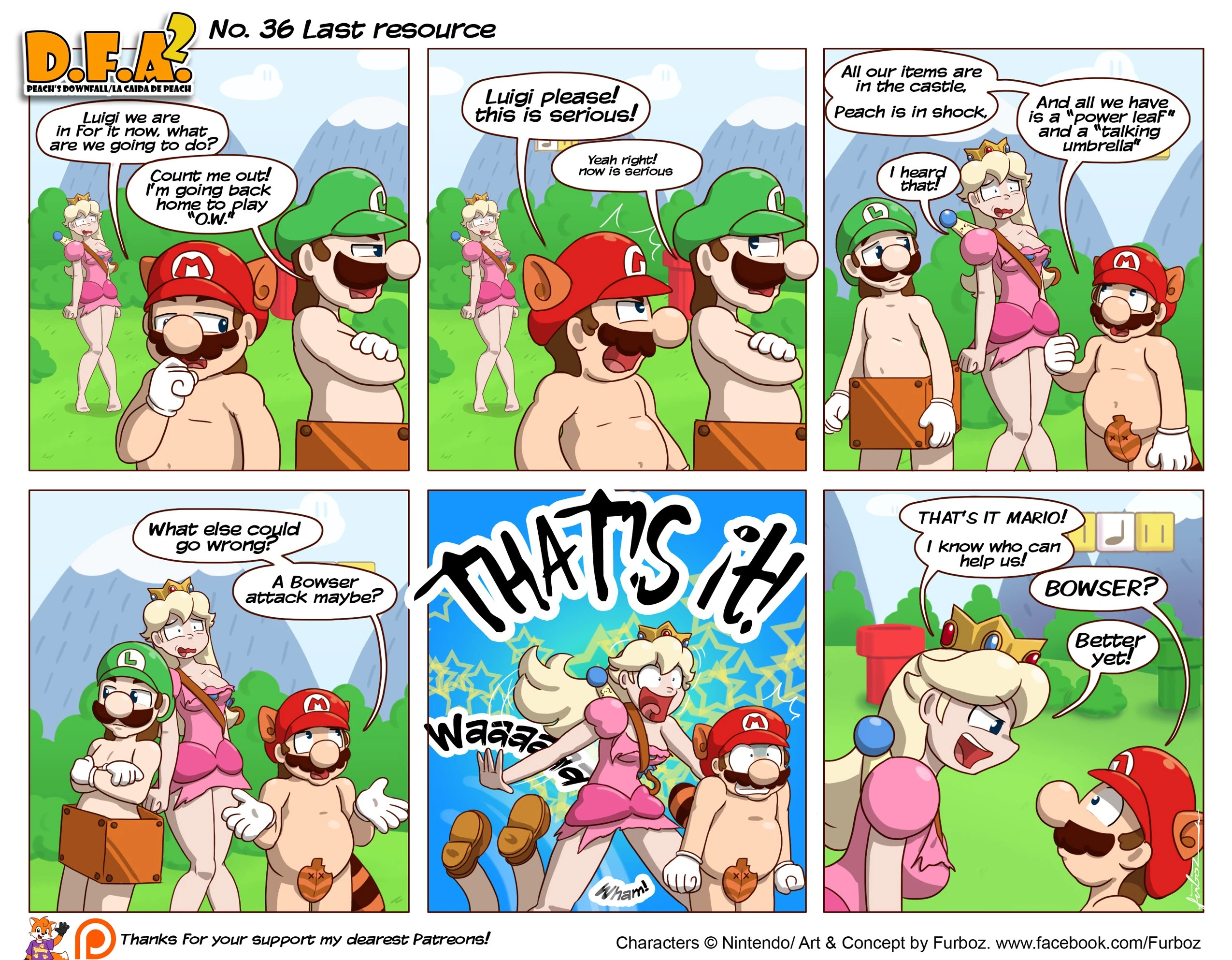 Daisy Falls Apart porn comic picture 52