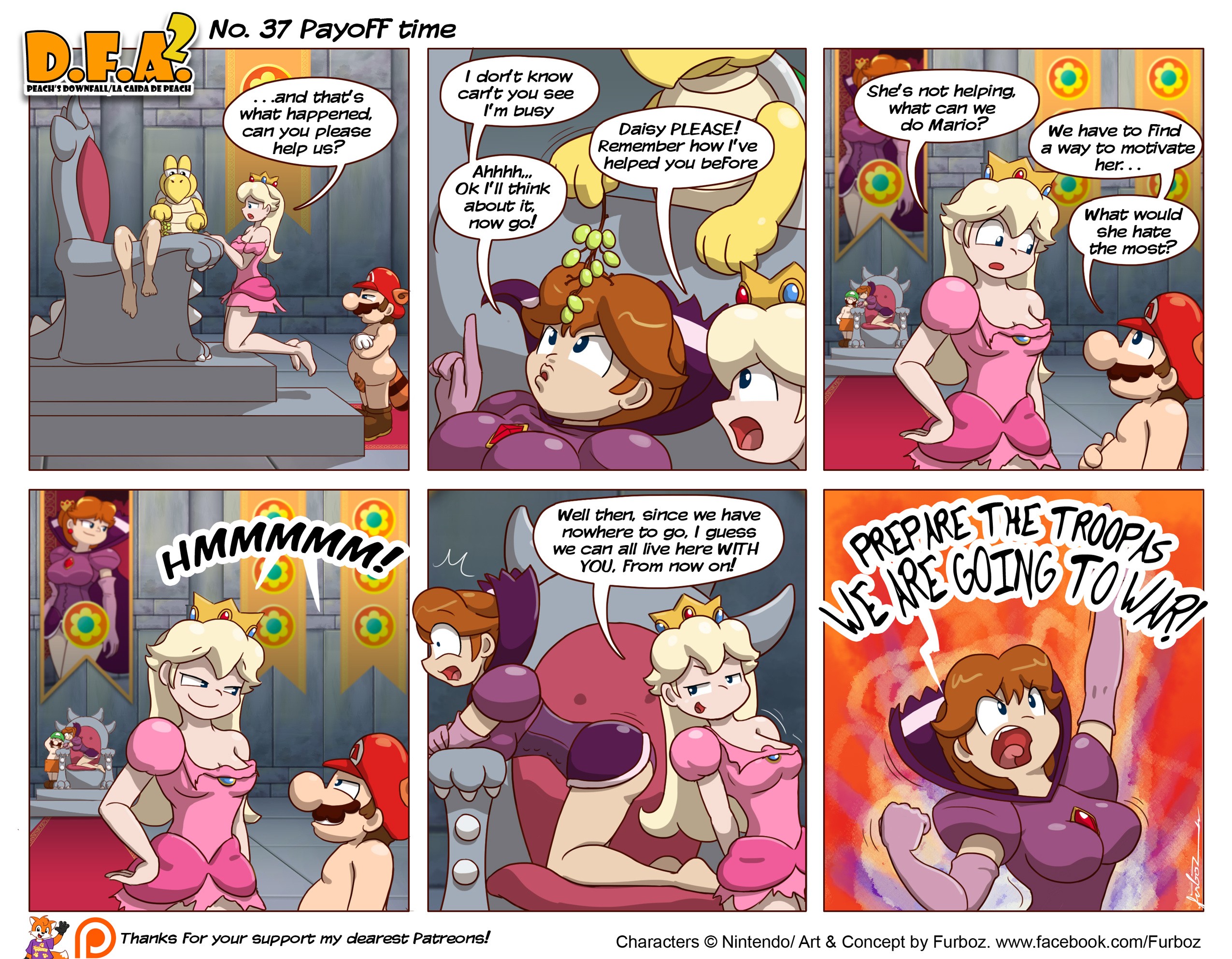 Daisy Falls Apart porn comic picture 53