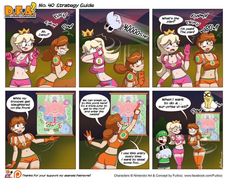 Daisy Falls Apart porn comic picture 56