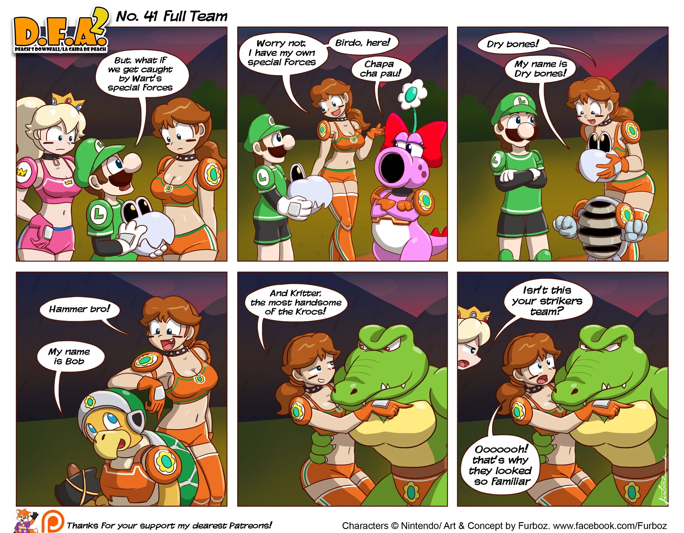Daisy Falls Apart porn comic picture 57
