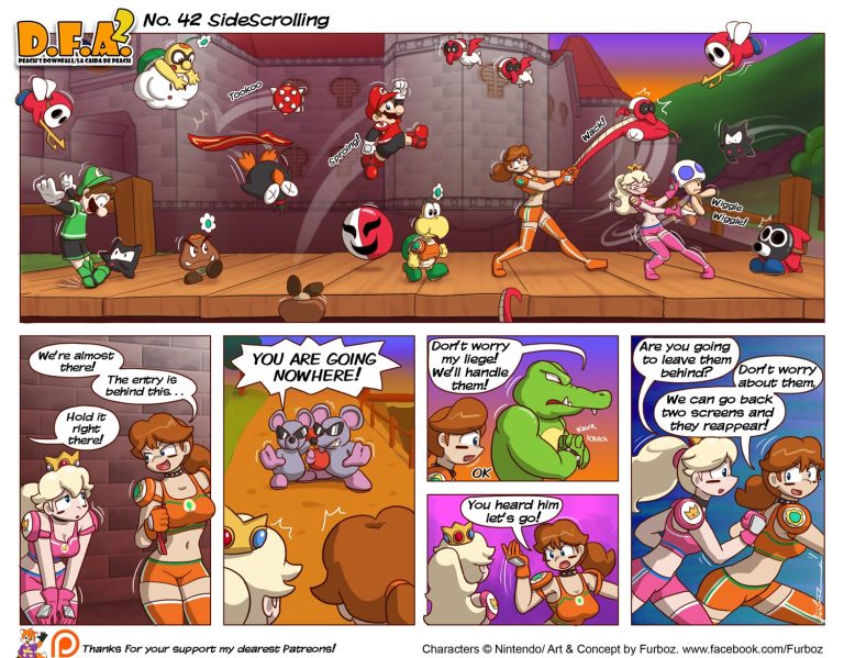 Daisy Falls Apart porn comic picture 58