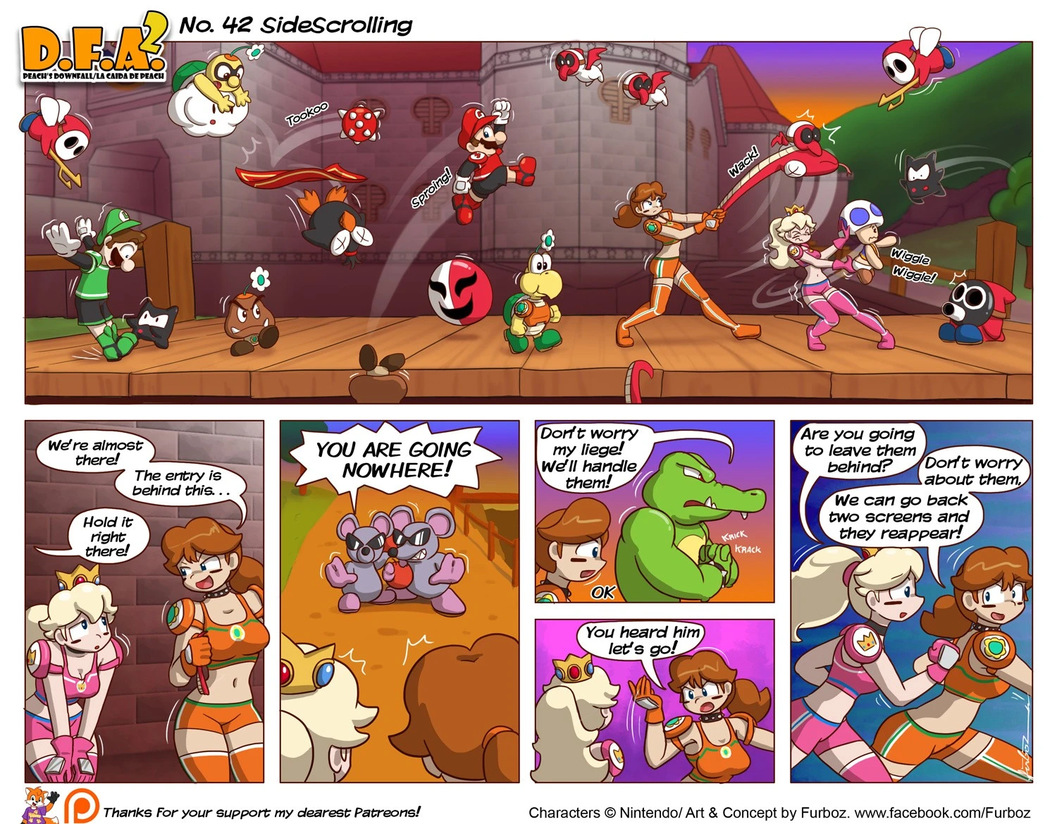 Daisy Falls Apart porn comic picture 58