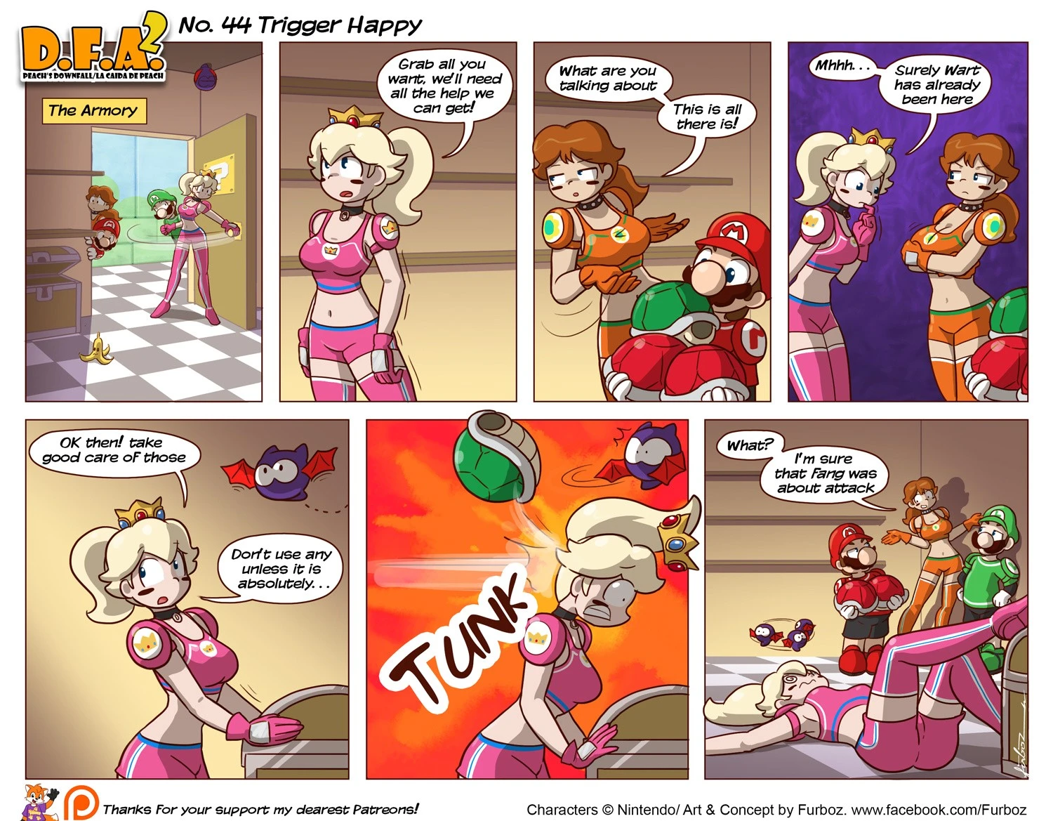 Daisy Falls Apart porn comic picture 60