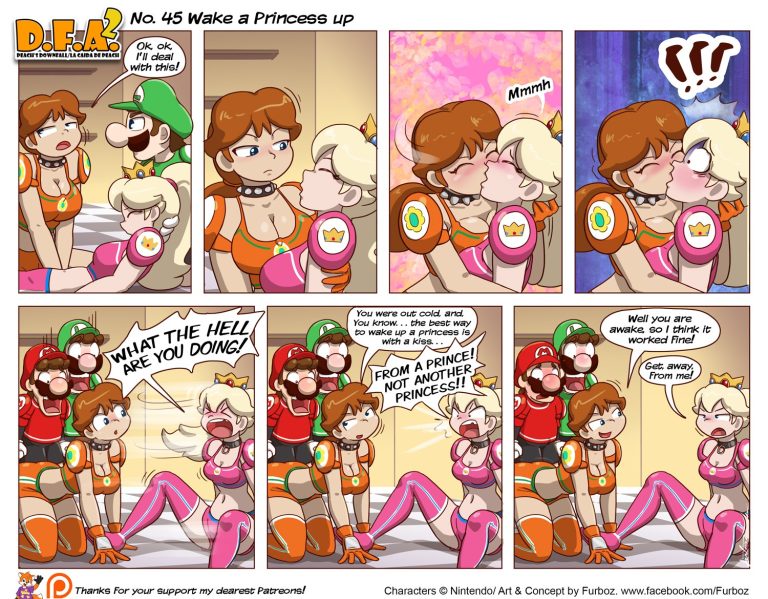 Daisy Falls Apart porn comic picture 61