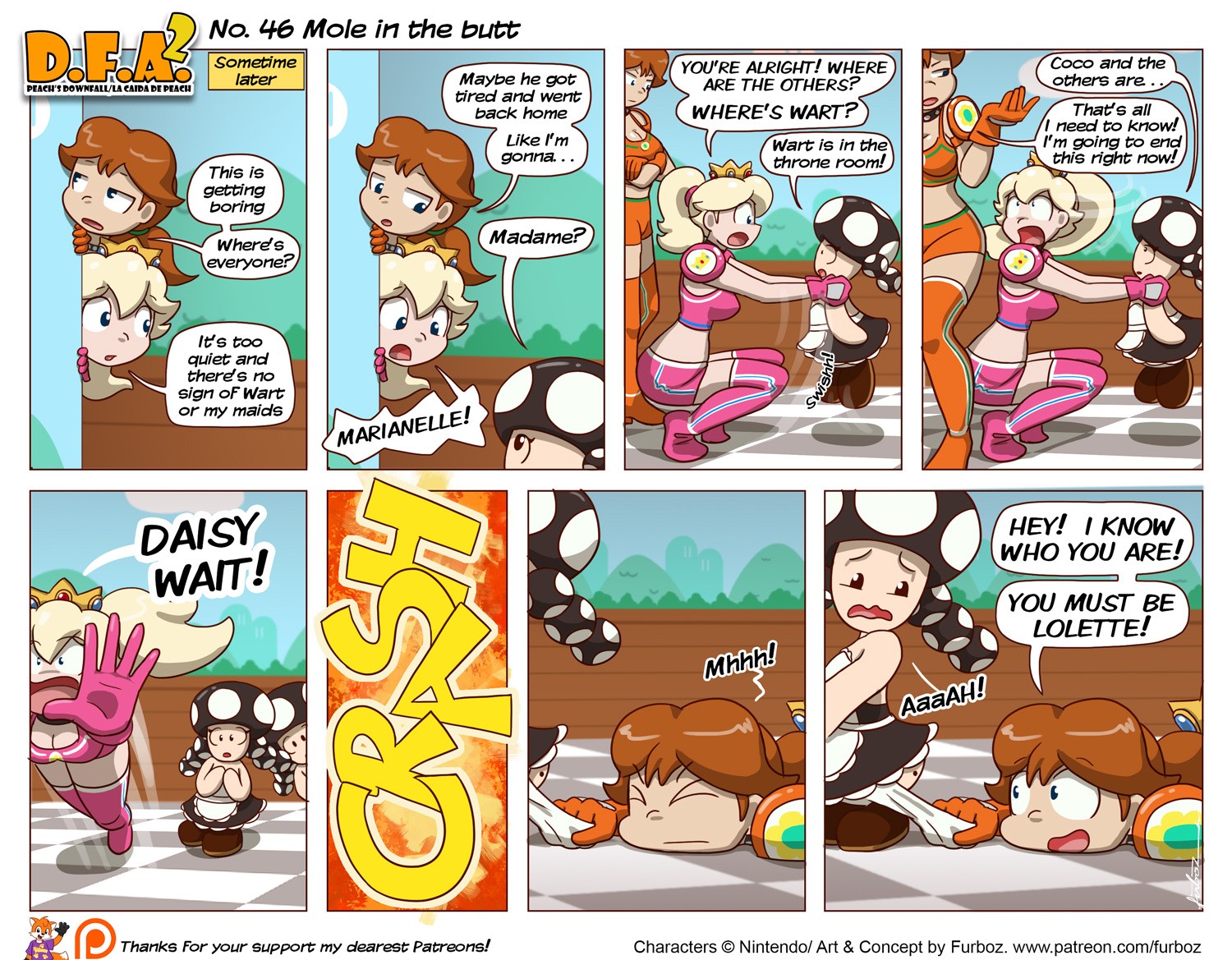 Daisy Falls Apart porn comic picture 62