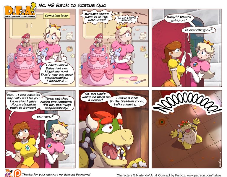 Daisy Falls Apart porn comic picture 65