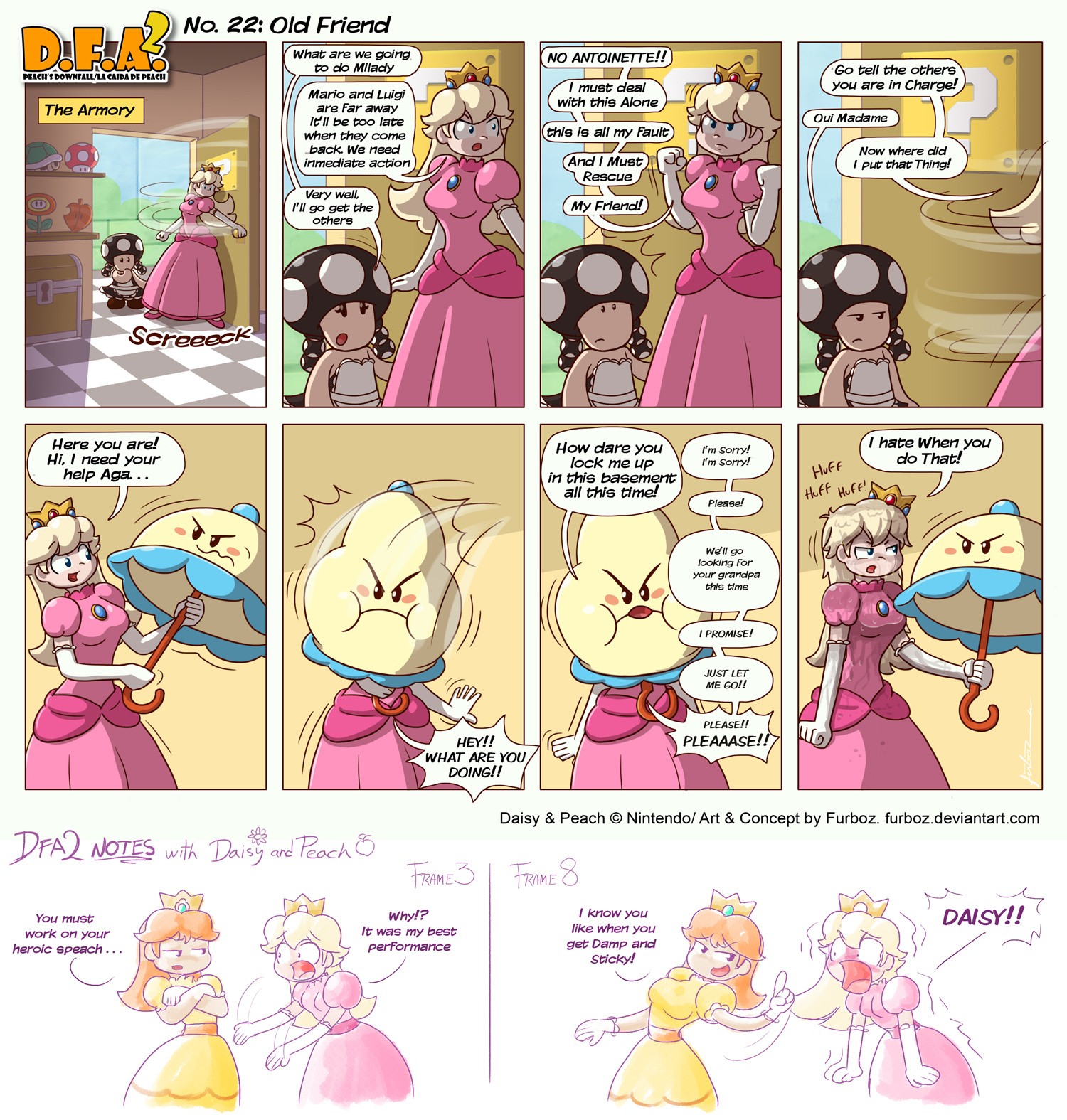 Daisy Falls Apart porn comic picture 67