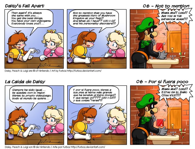 Daisy Falls Apart porn comic picture 7