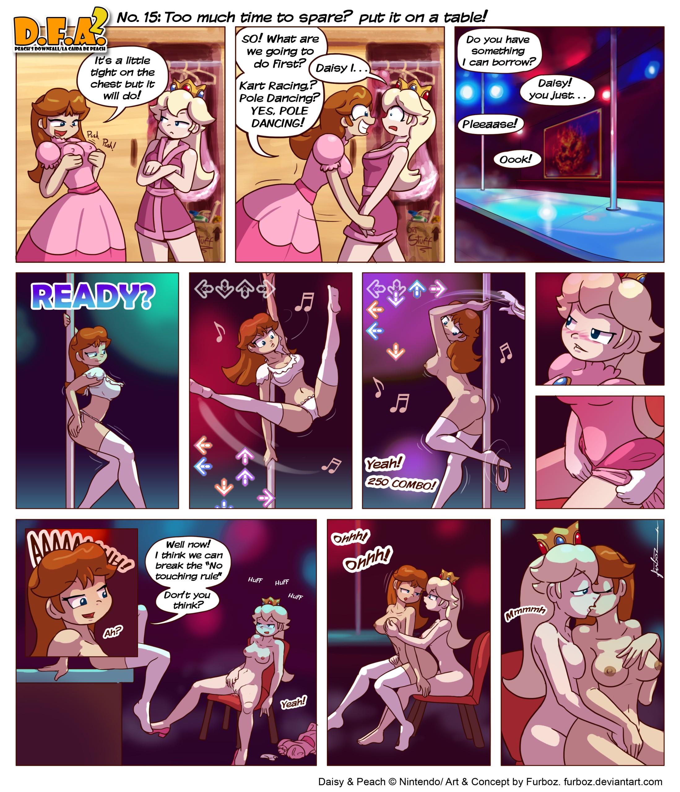 Daisy Falls Apart porn comic picture 70