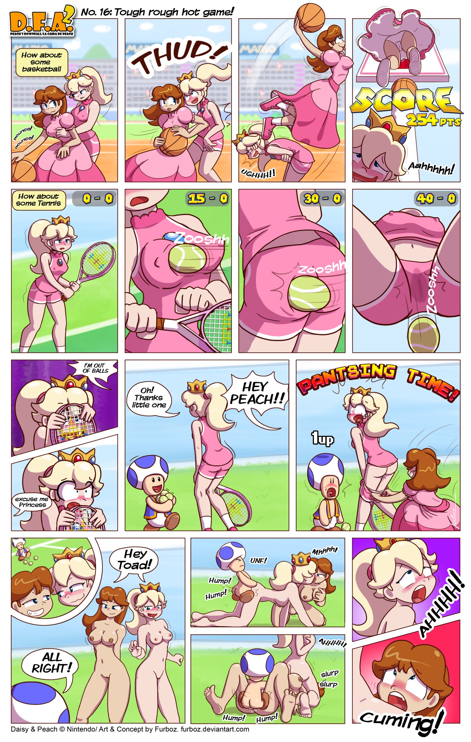 Daisy Falls Apart porn comic picture 71