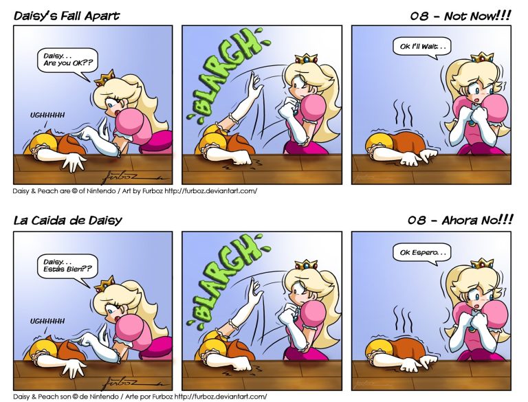 Daisy Falls Apart porn comic picture 9
