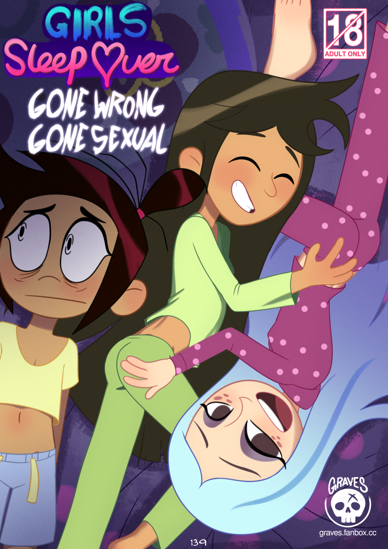 Girls SleepOver - Gone Wrong (Gone Sexual) porn comic picture 1