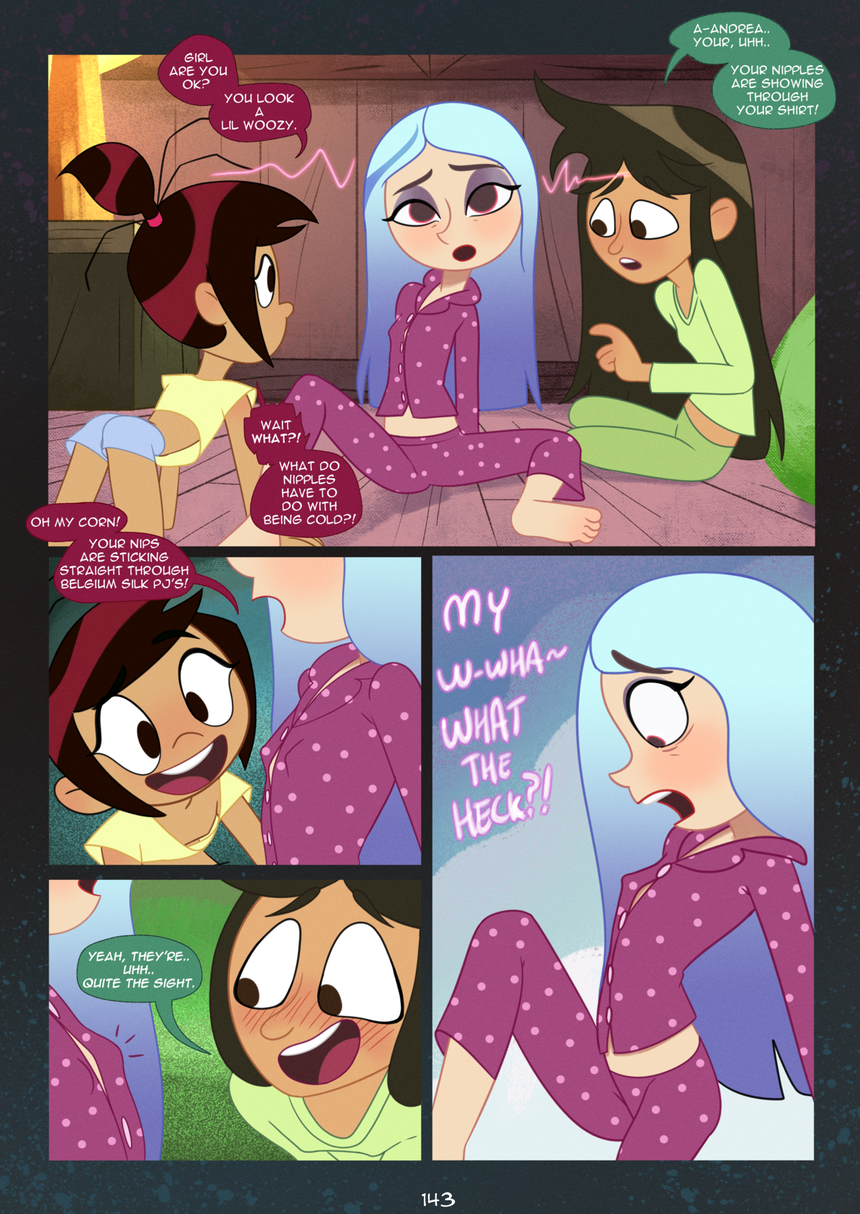 Girls SleepOver - Gone Wrong (Gone Sexual) porn comic picture 5