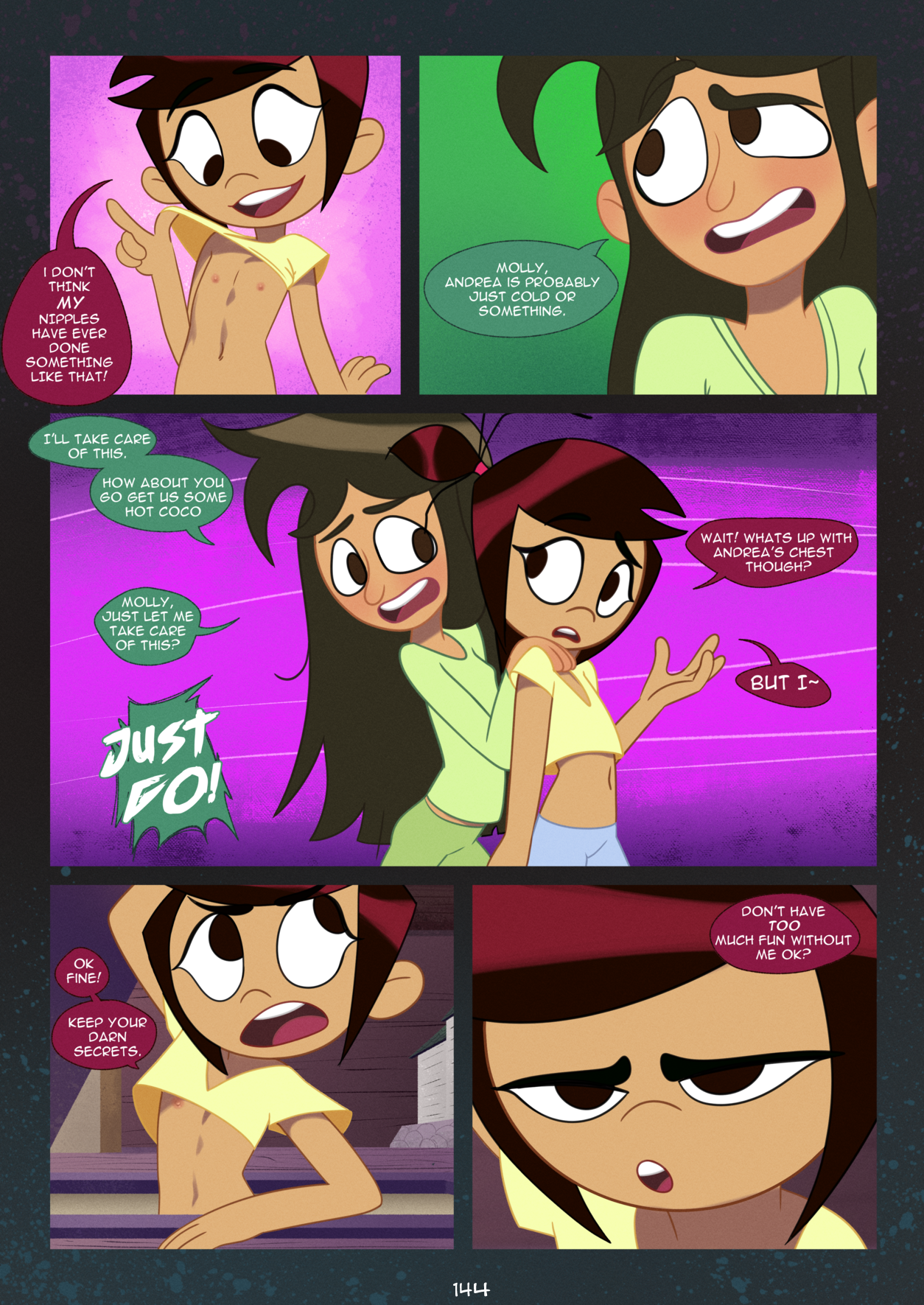 Girls SleepOver - Gone Wrong (Gone Sexual) porn comic picture 6