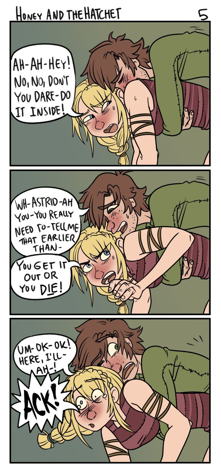 Honey and the Hatchet porn comic picture 13