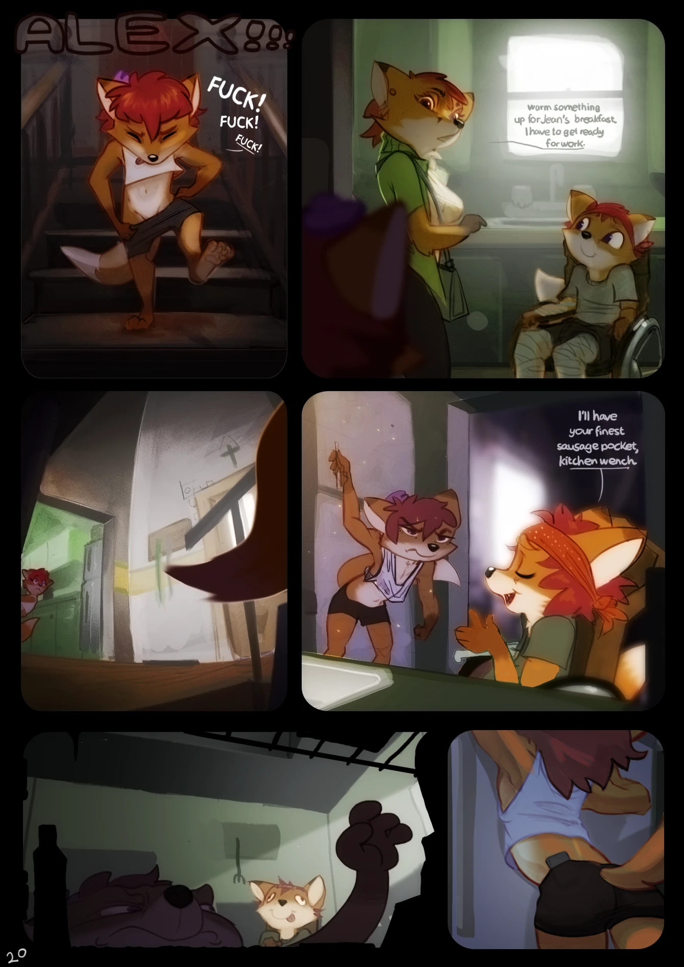 Misplaced porn comic picture 20