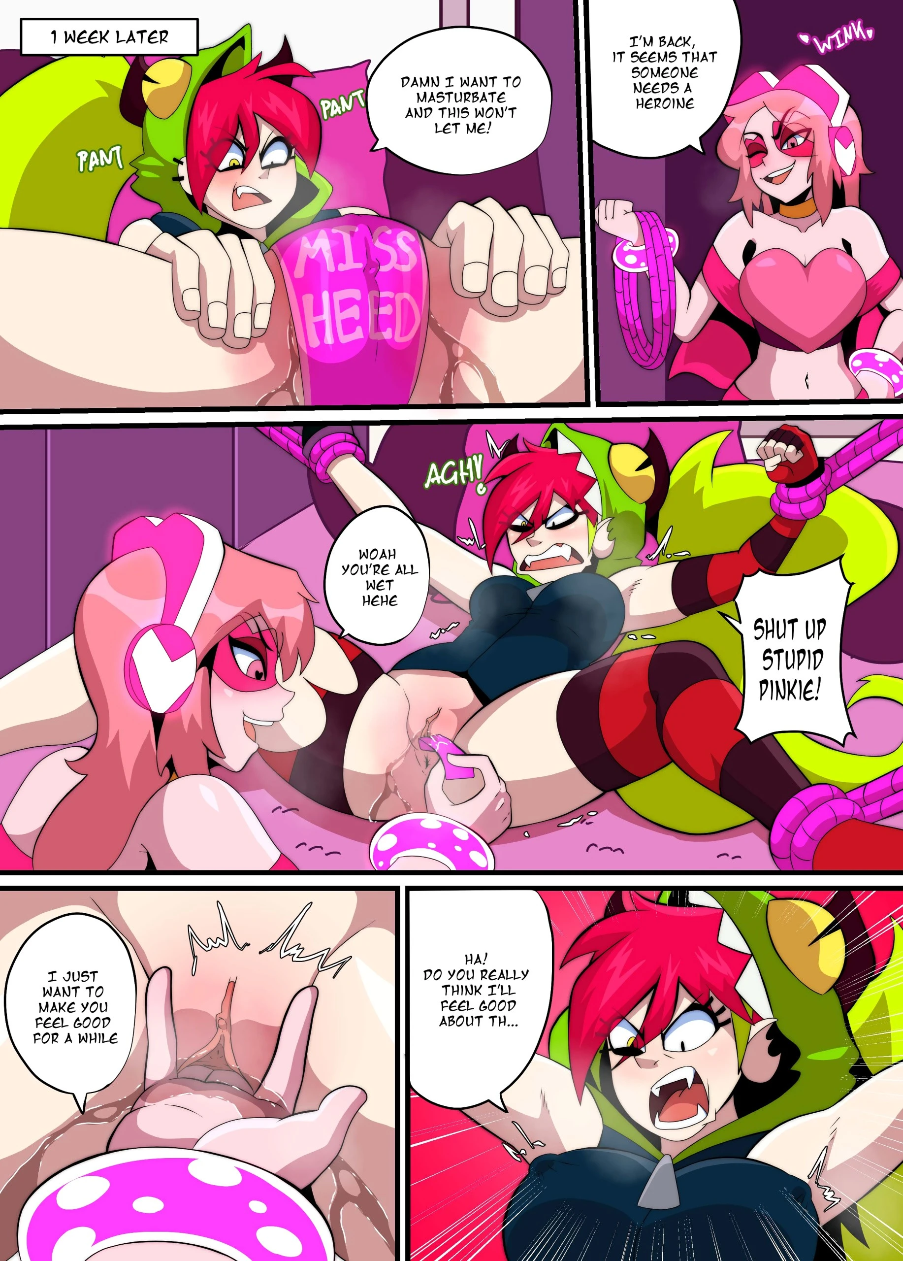 Miss Heed x Demencia Comic porn comic picture 2