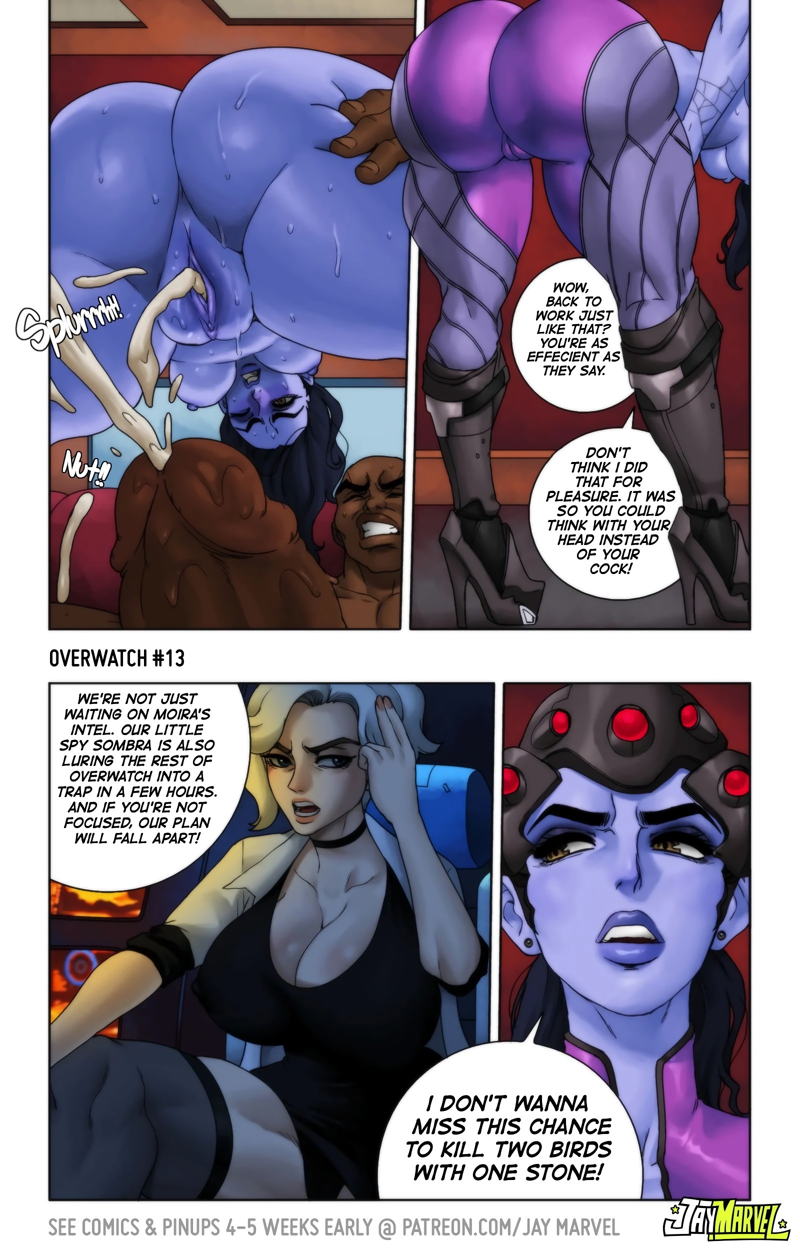 Overwatch - Jay Marvel porn comic picture 13