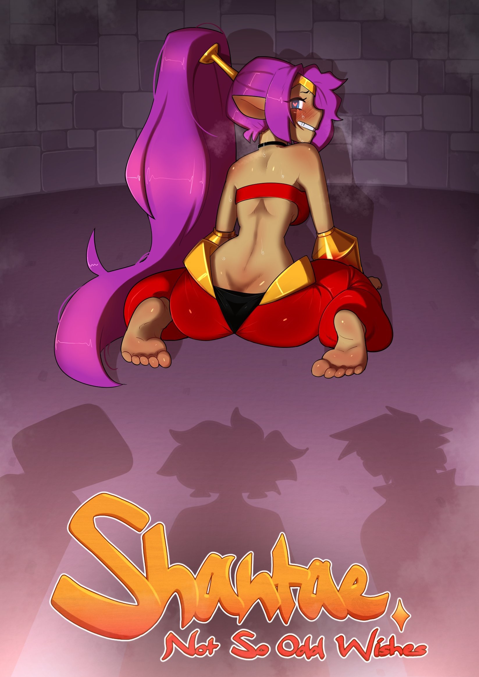 Shantae Not so Odd Wishes porn comic picture 1