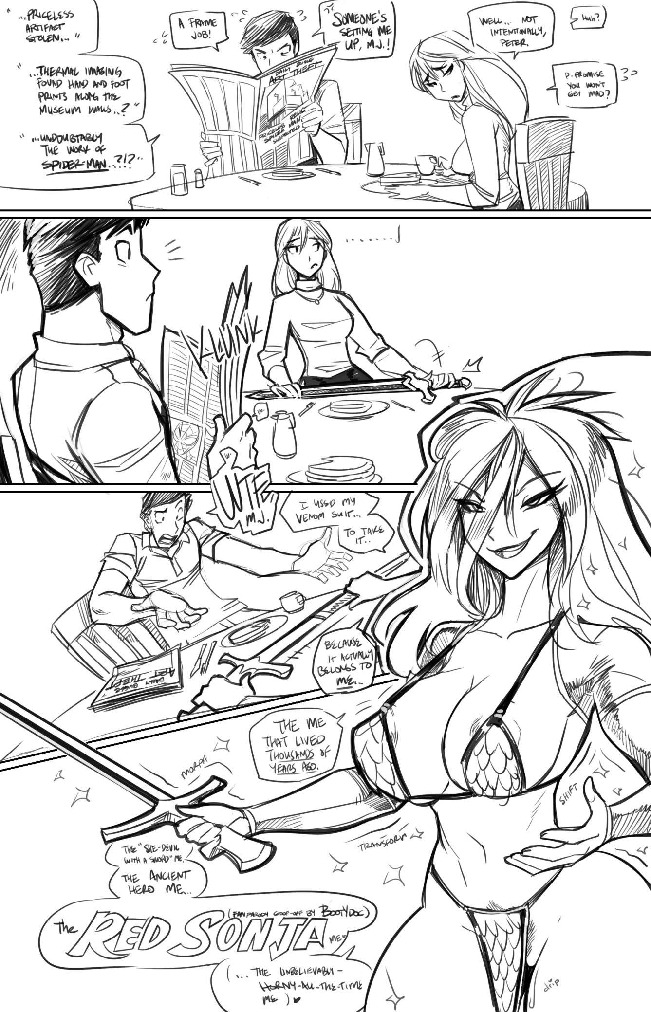The Red Sonja Me porn comic picture 1