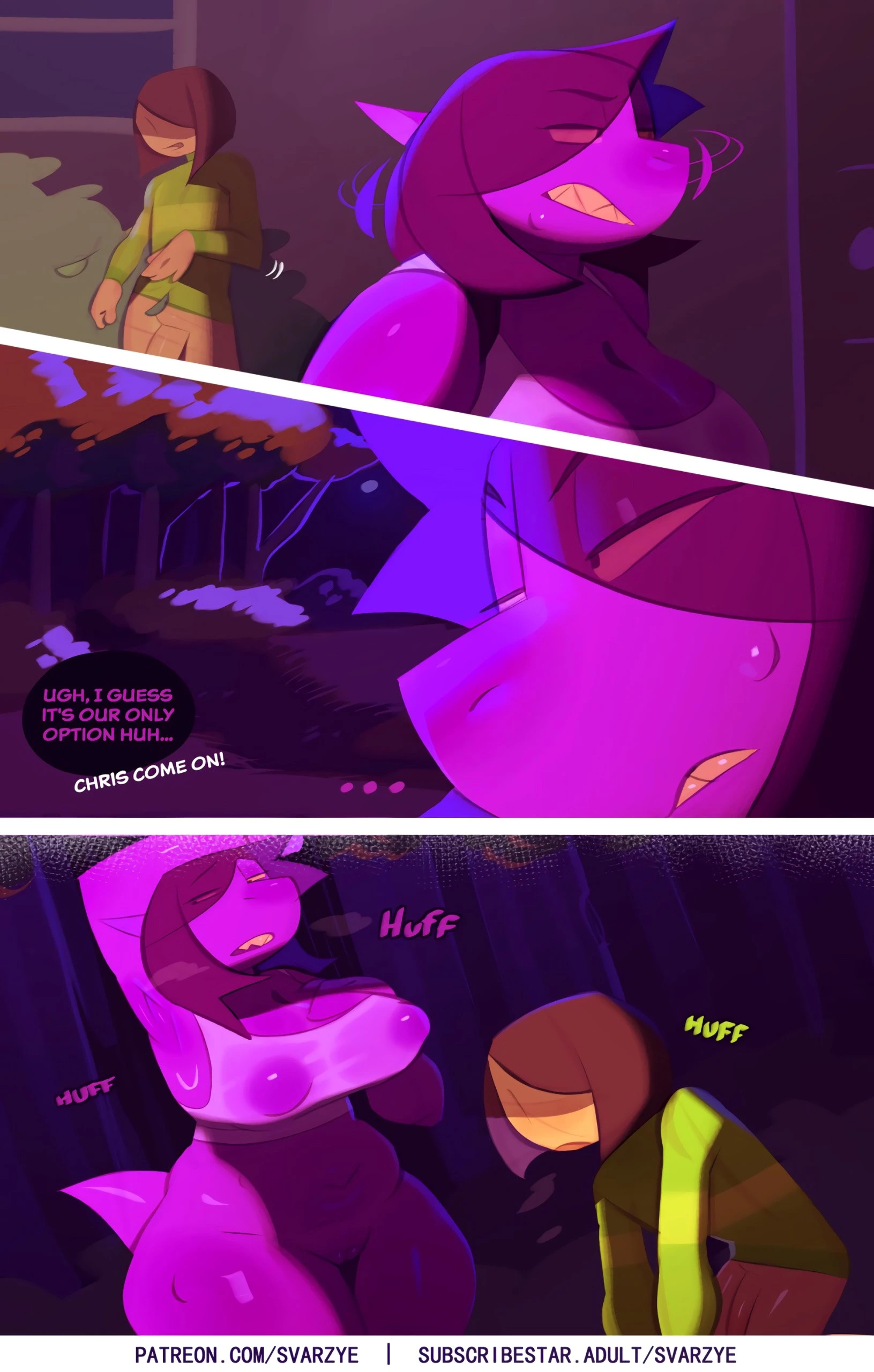 Tight Escape porn comic picture 3