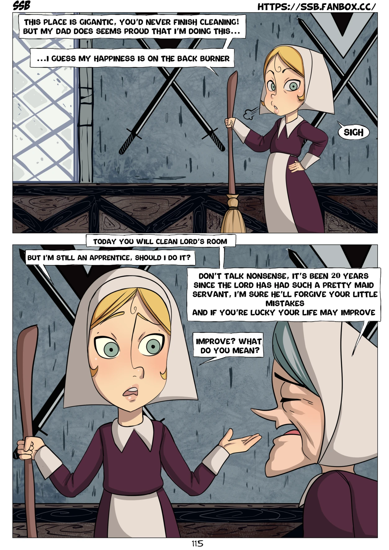 WolfWalkers - The First Job porn comic picture 2