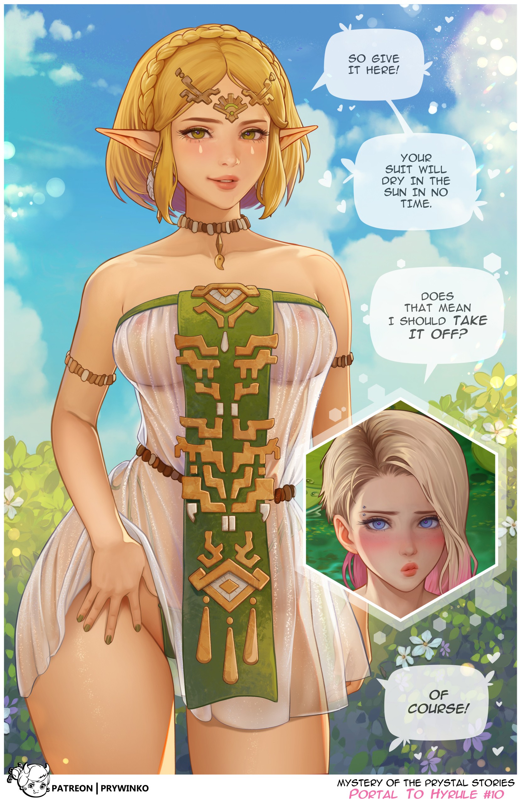 Portal to Hyrule 1 porn comic picture 10