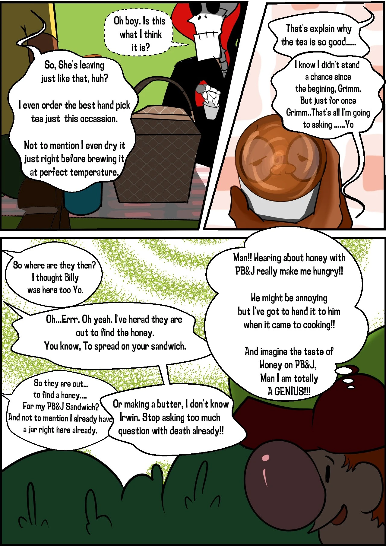 The Grim adventure of Billy and Mandy "Irwin Got a Clue" porn comic picture 4