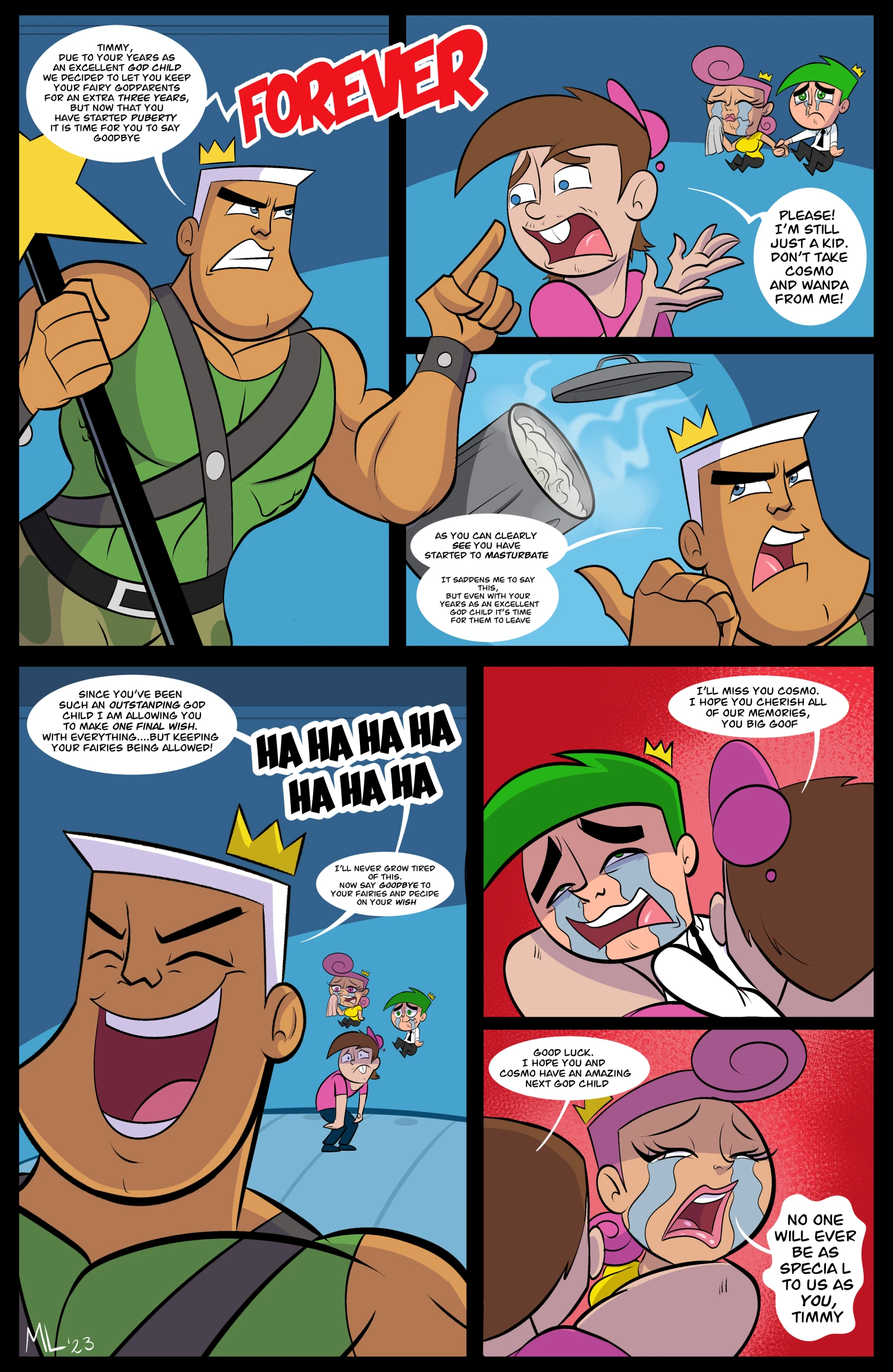 Timmy's Final Wish porn comic picture 2