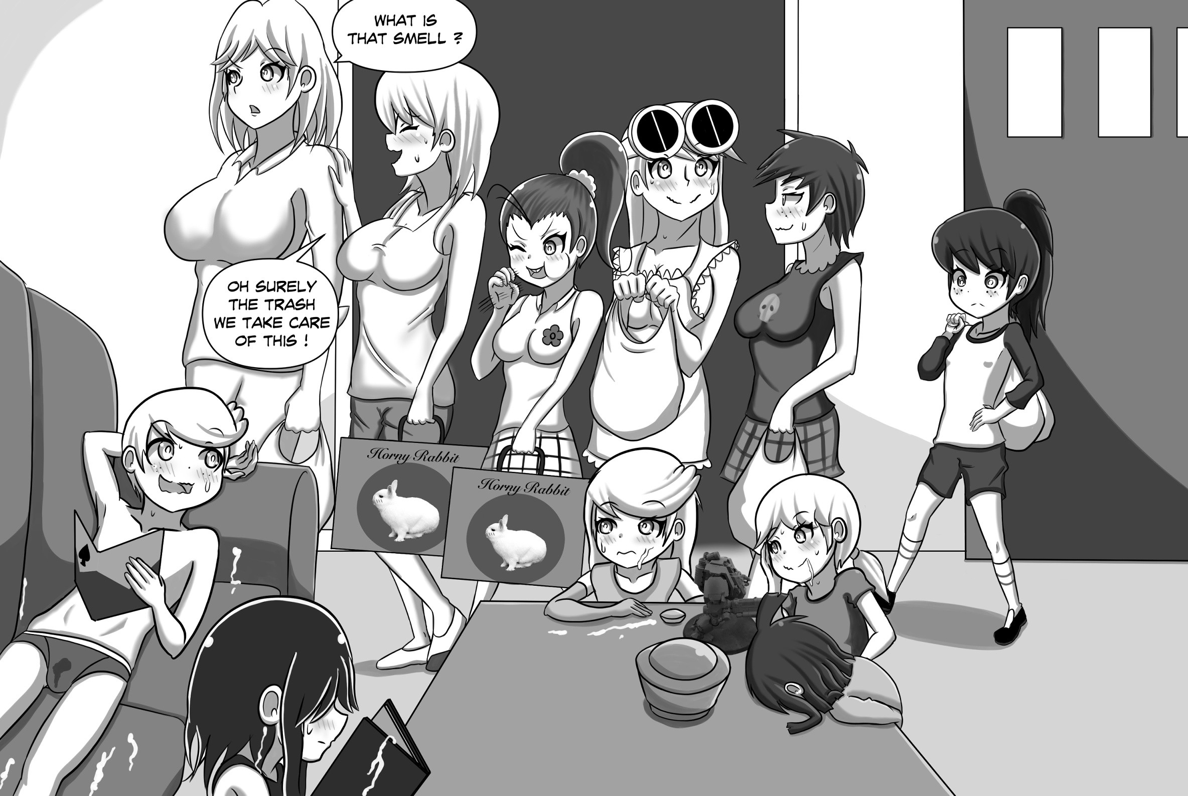 Watching Over The Little Sisters porn comic picture 7