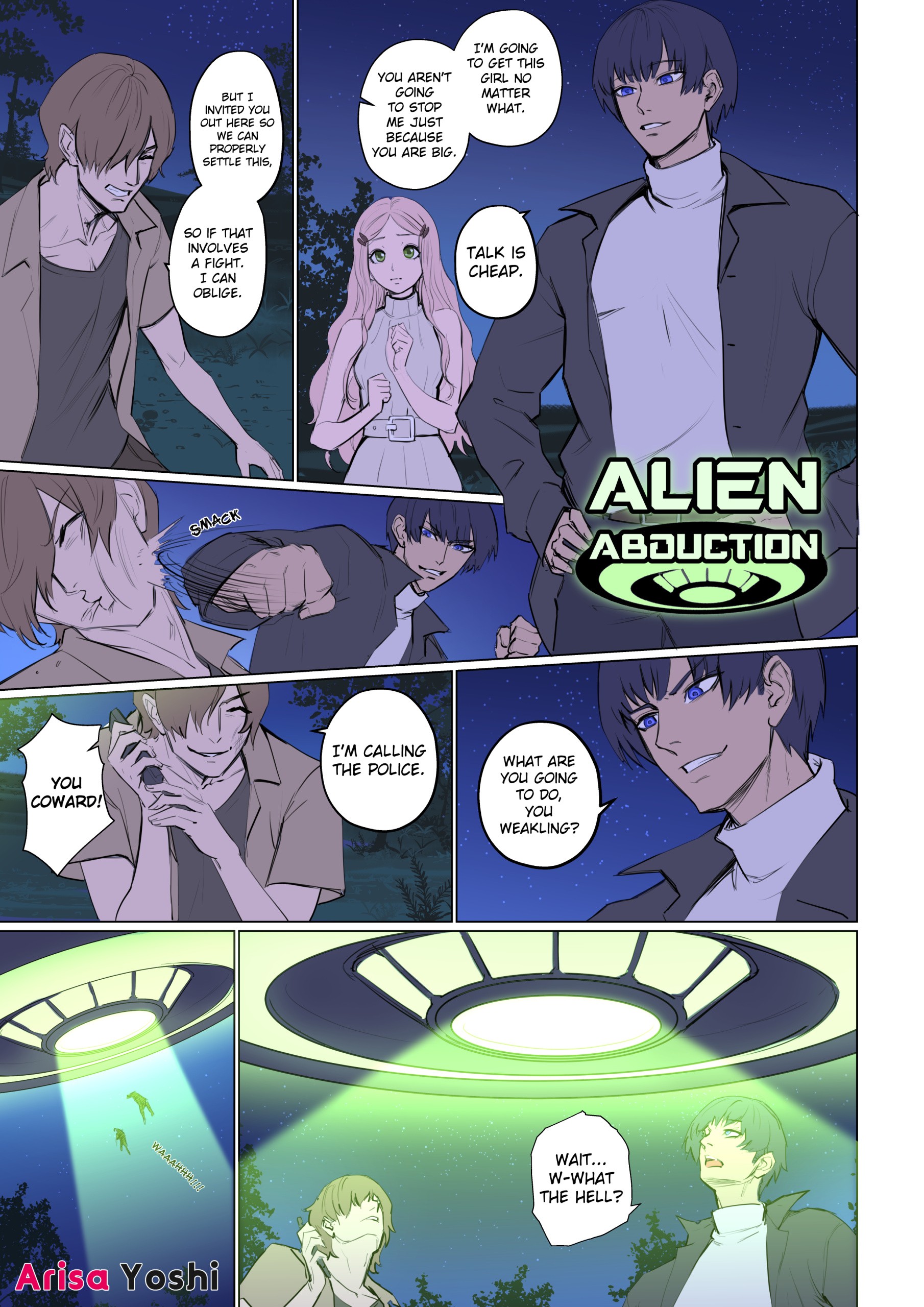 Alien Abduction porn comic picture 2