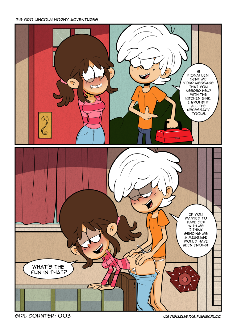 Big Bro Lincoln's Horny Adventures porn comic picture 3