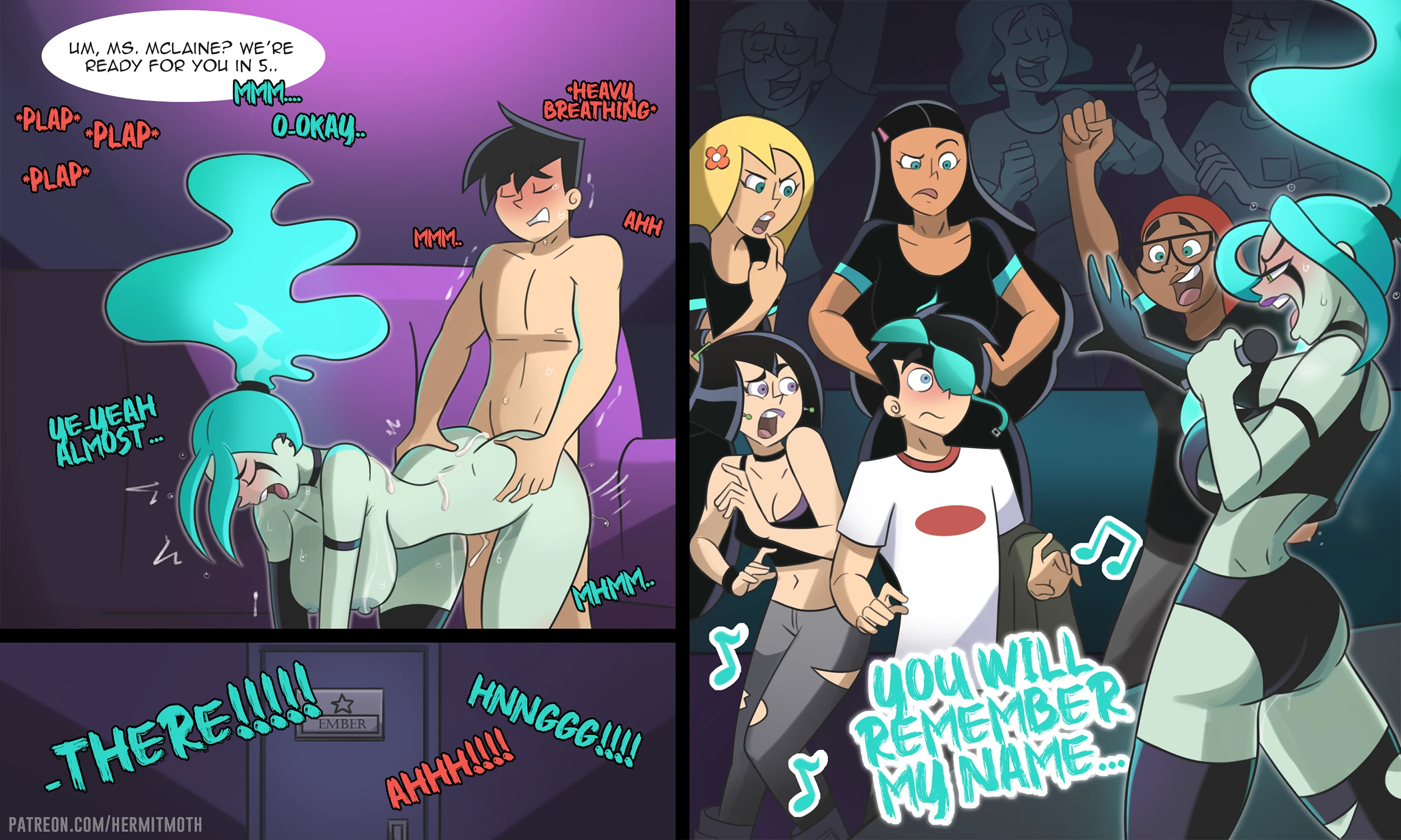 Ember's Private Concert porn comic picture 5