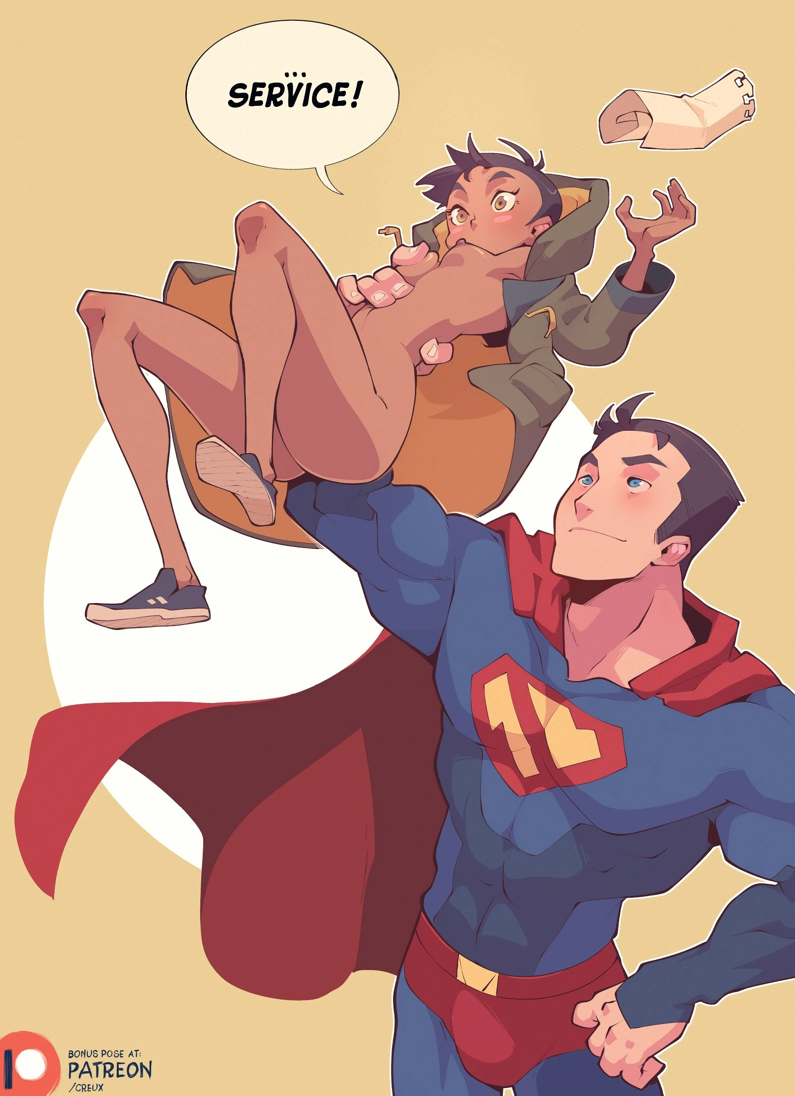 Lois Lane Strip Game porn comic picture 5