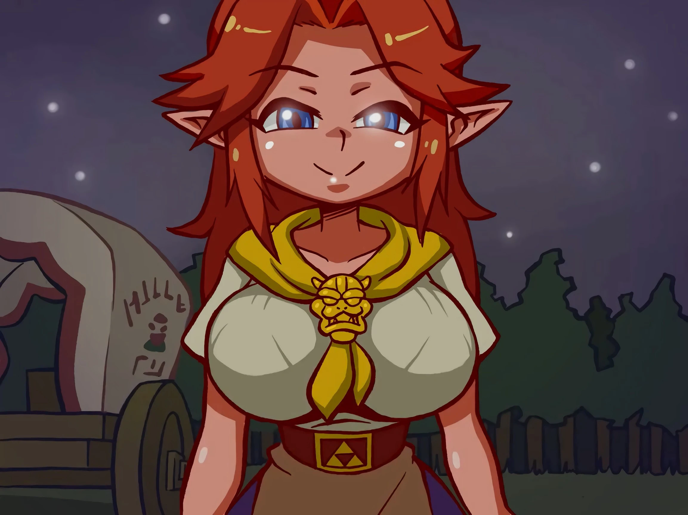 Milf Cremia x Shota Link porn comic picture 1
