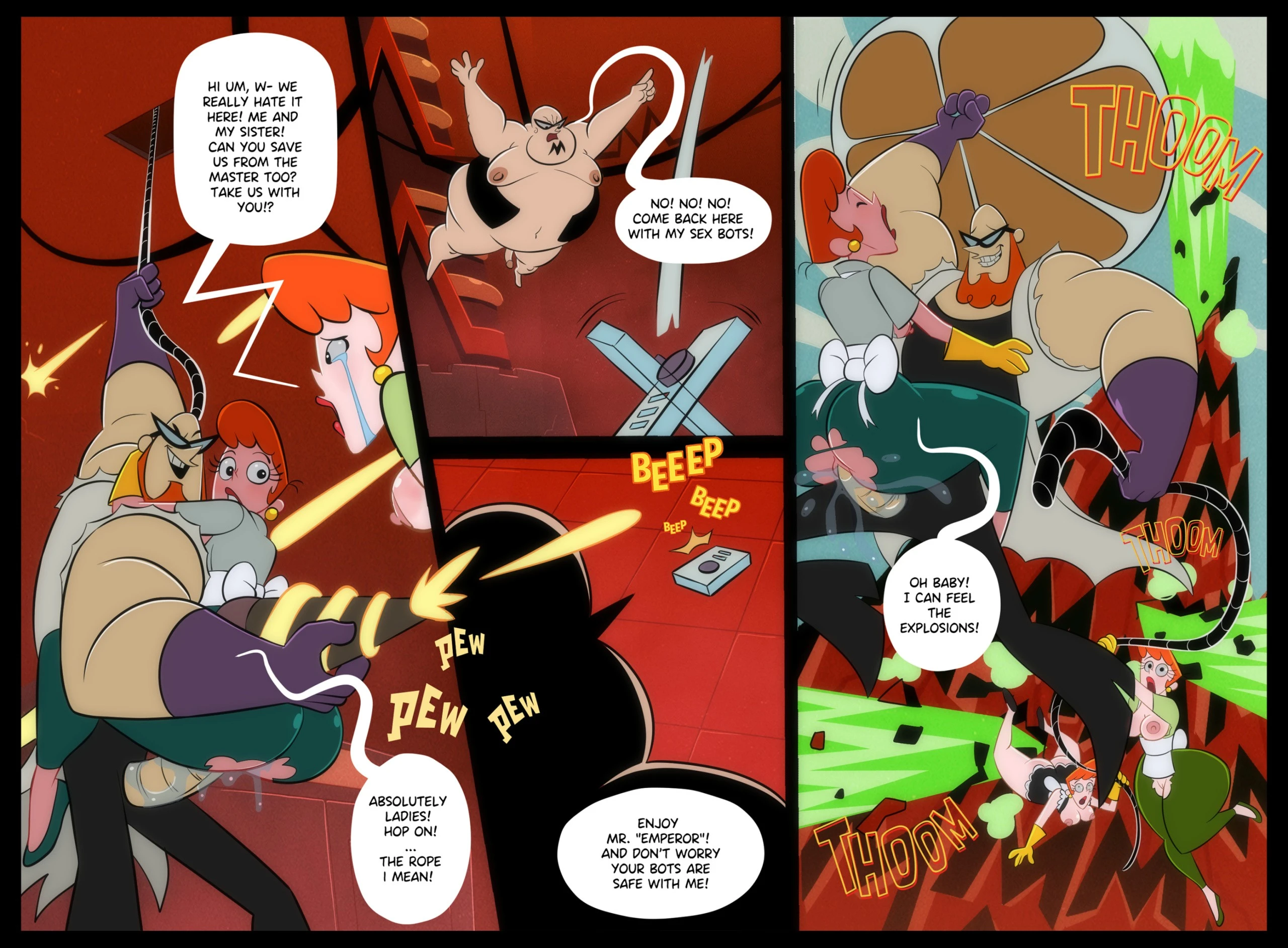 Mom's Laboratory 2 porn comic picture 20