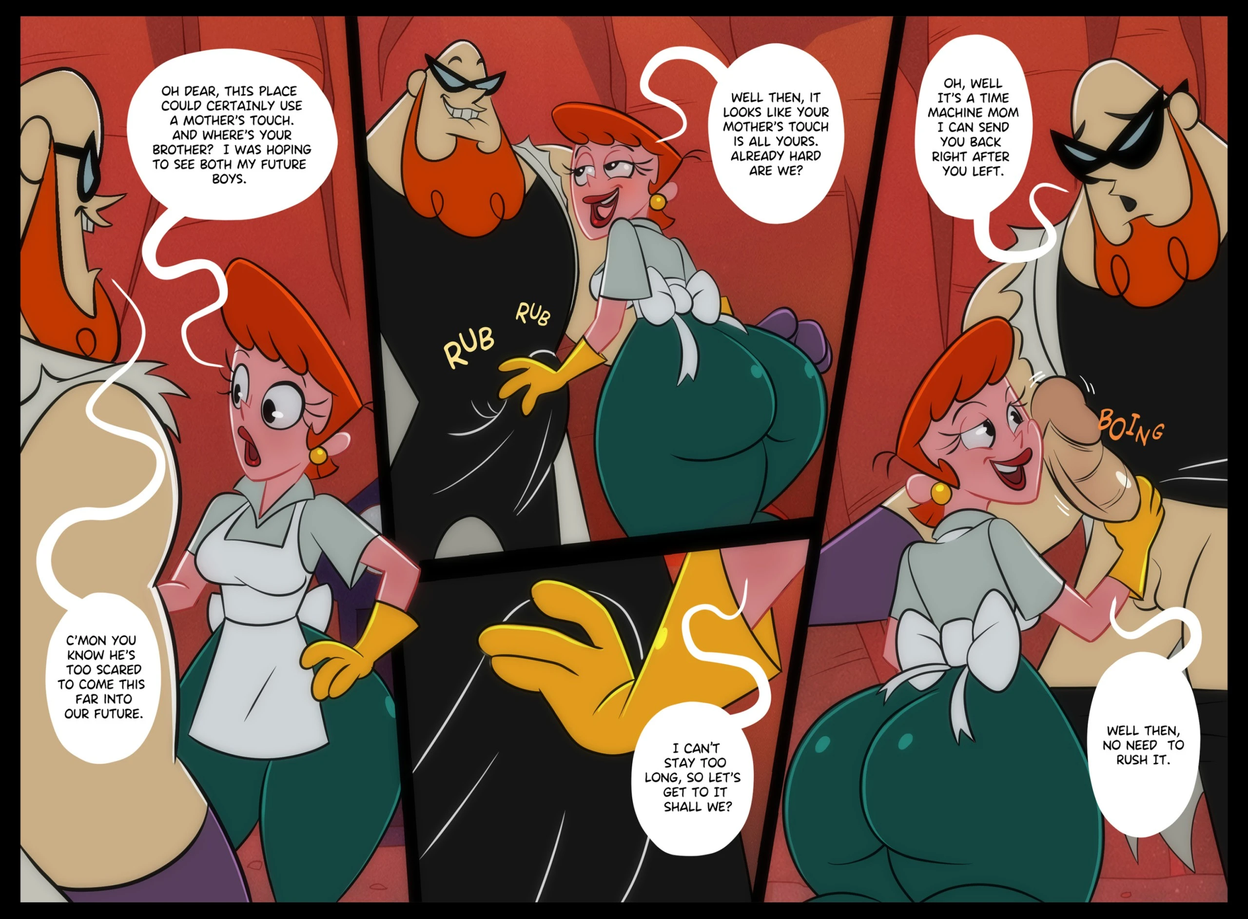 Mom's Laboratory 2 porn comic picture 6