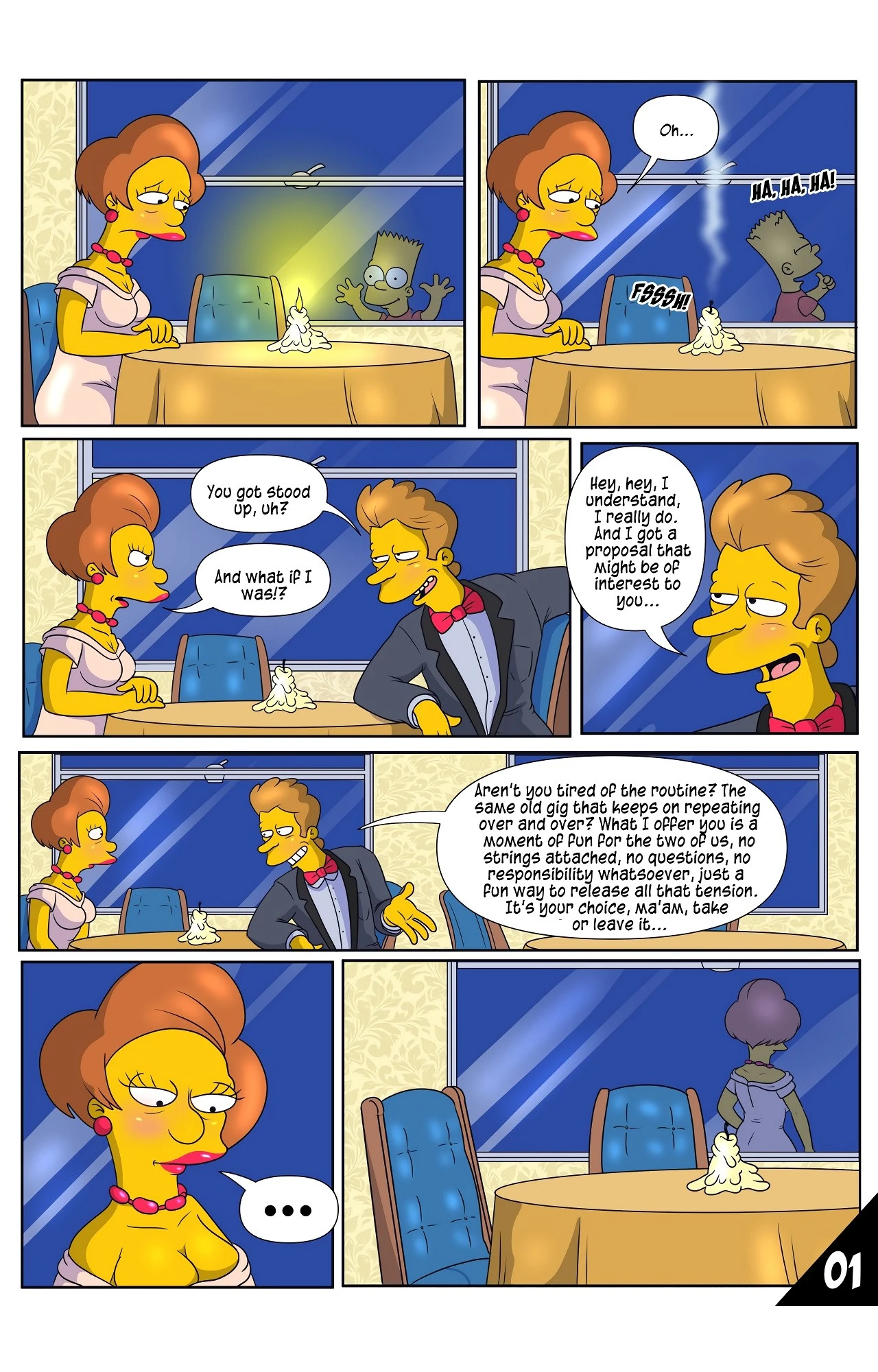 Unexpected Circumstances porn comic picture 2