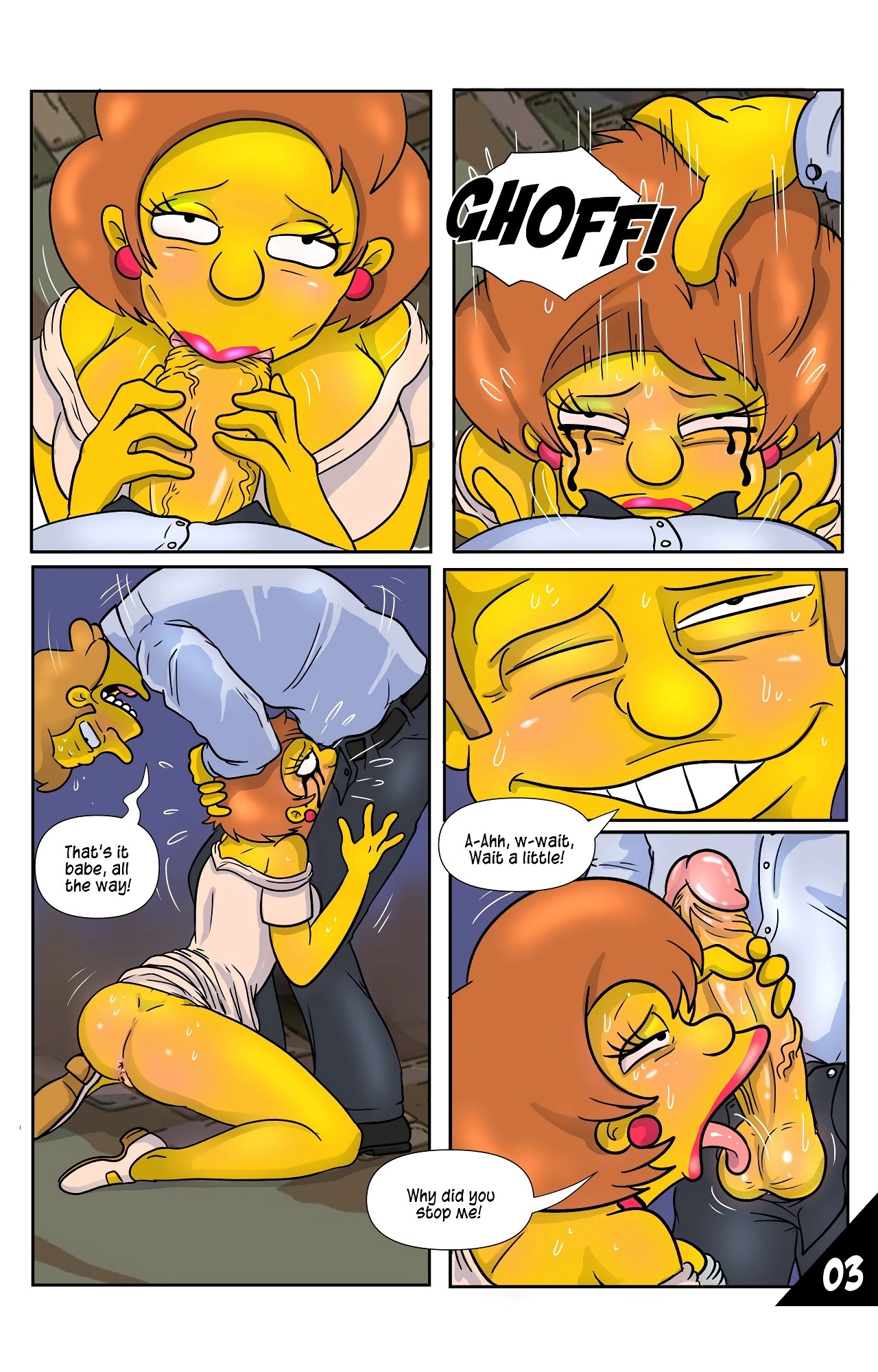 Unexpected Circumstances porn comic picture 4