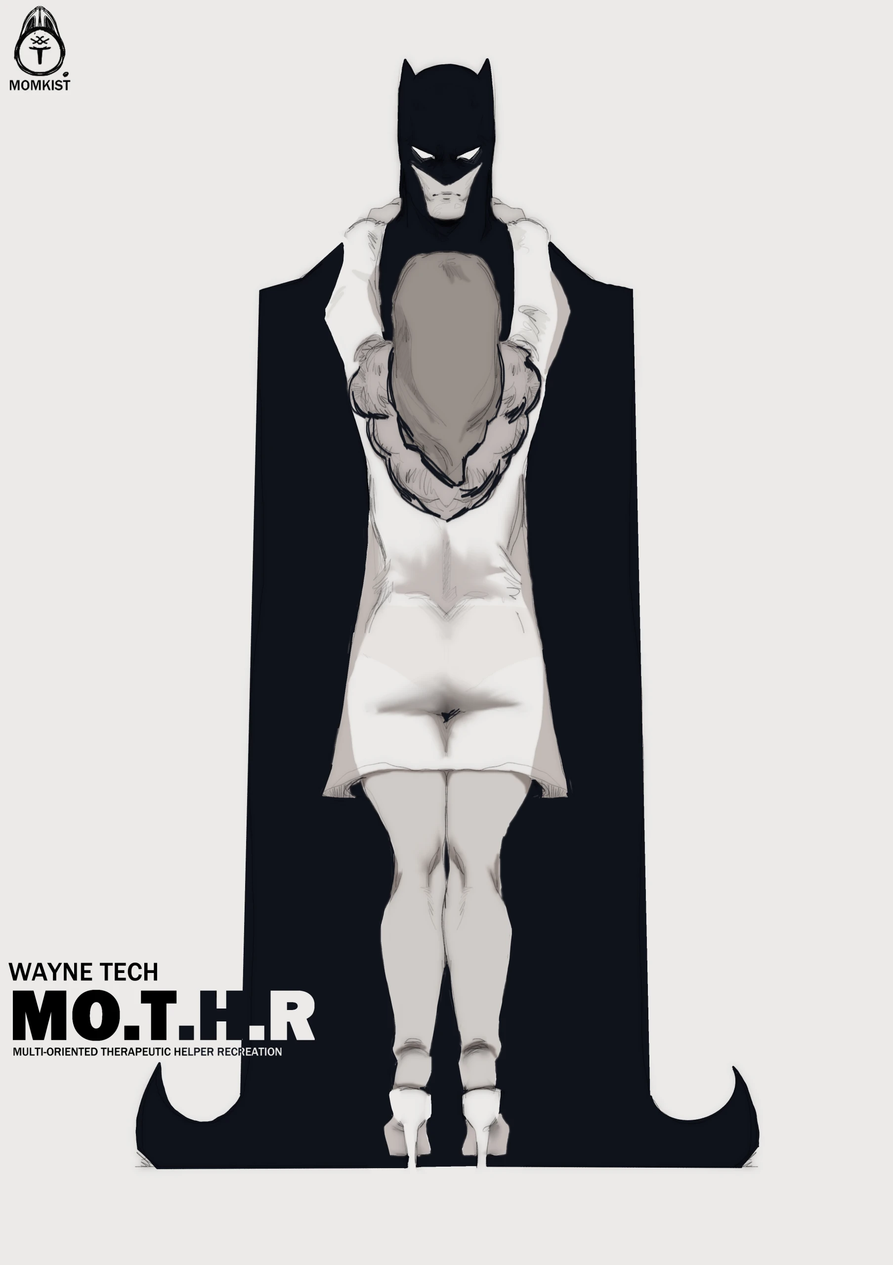 Wayne Tech MO.T.H.R porn comic picture 1