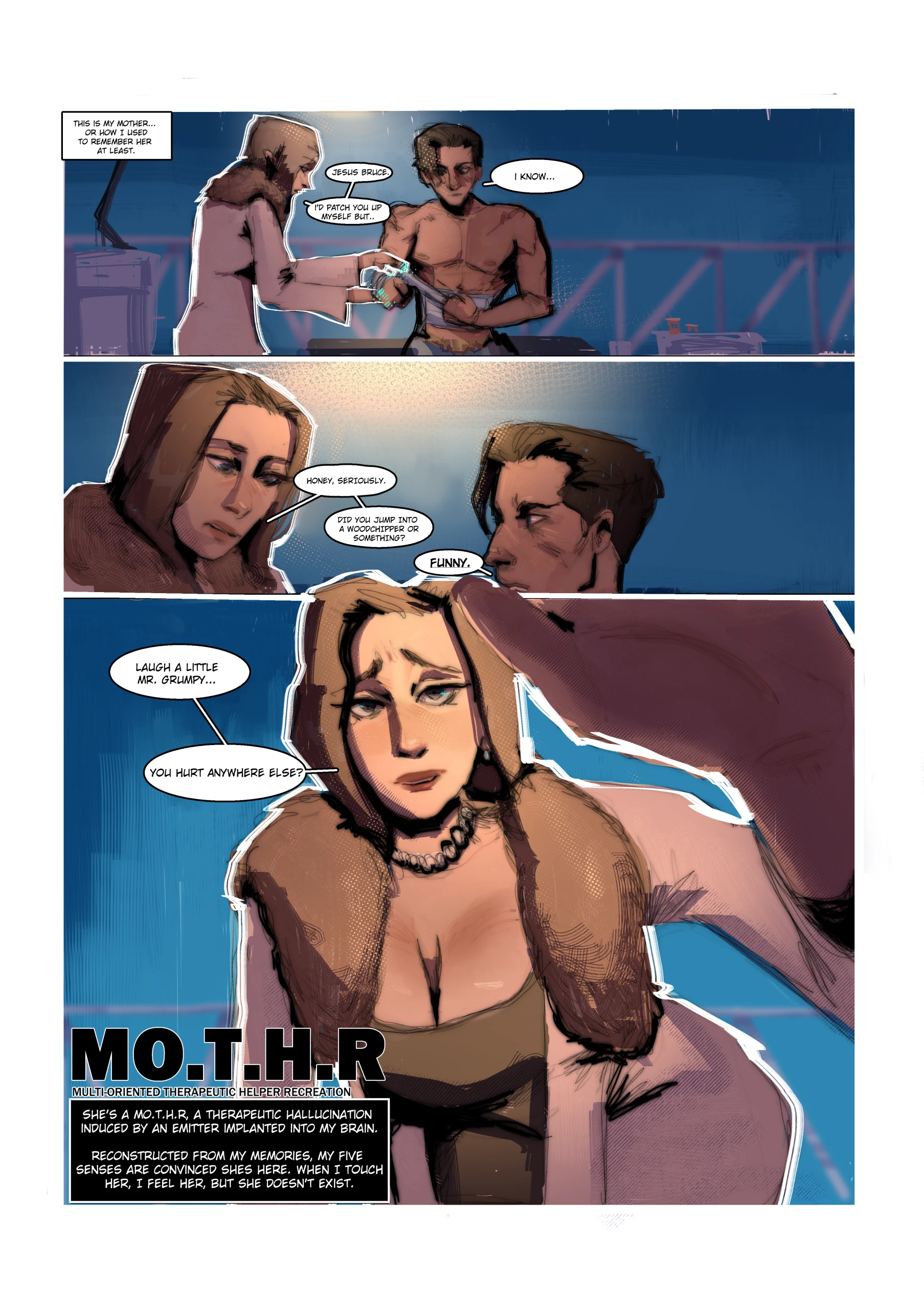 Wayne Tech MO.T.H.R porn comic picture 11