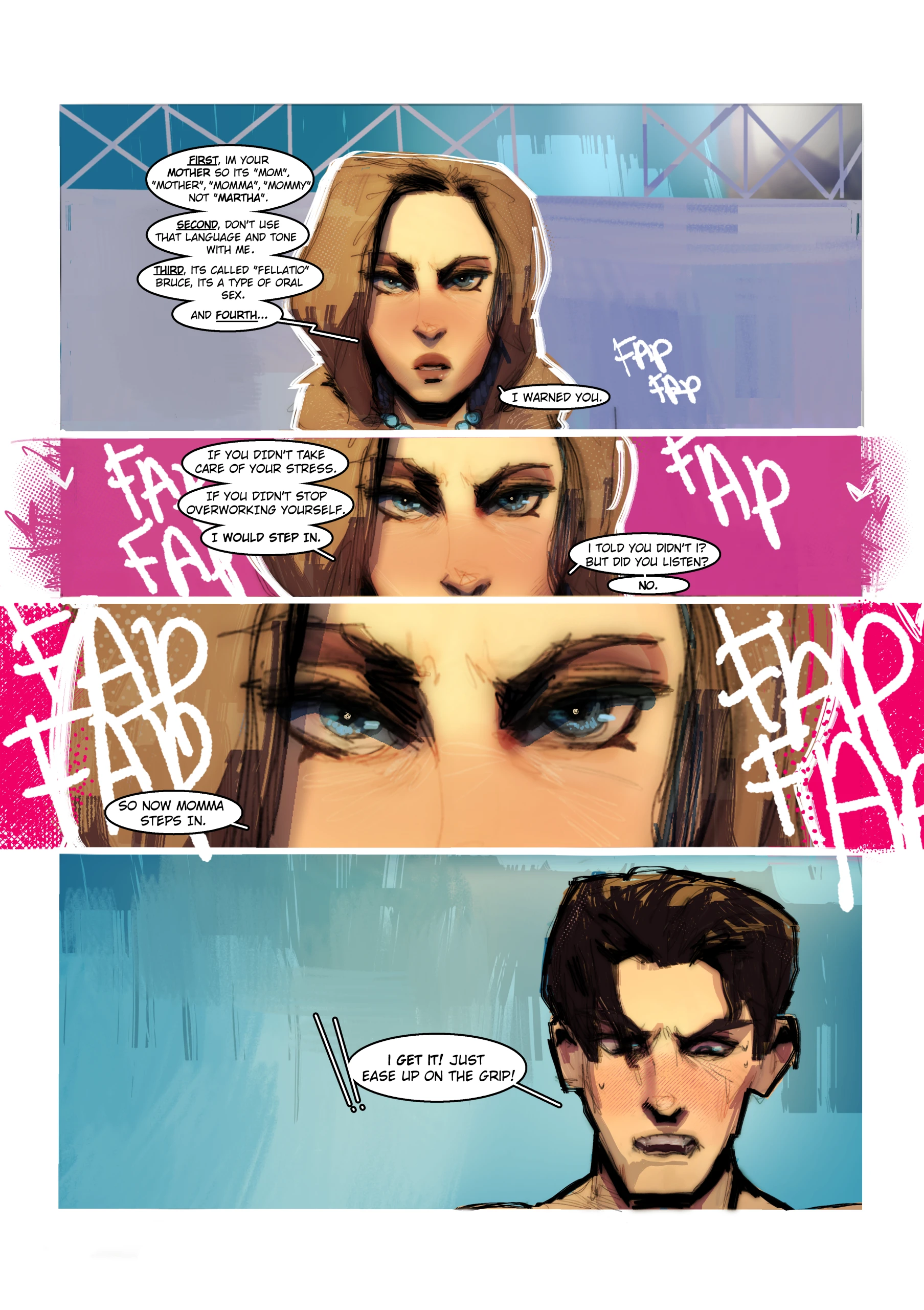 Wayne Tech MO.T.H.R porn comic picture 13