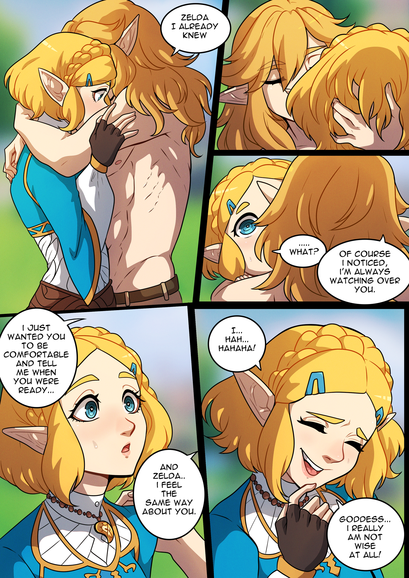 A Night with Zelda porn comic picture 8